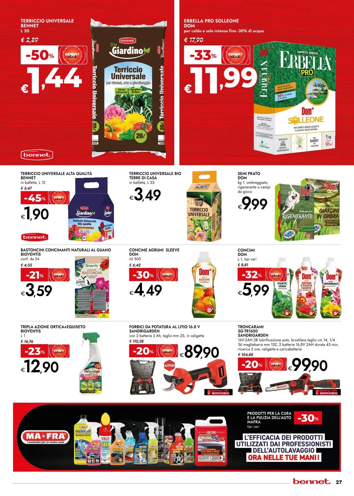 Volantini bennet da 7 aprile a 22 aprile di 2026 - Pagina del volantino 27