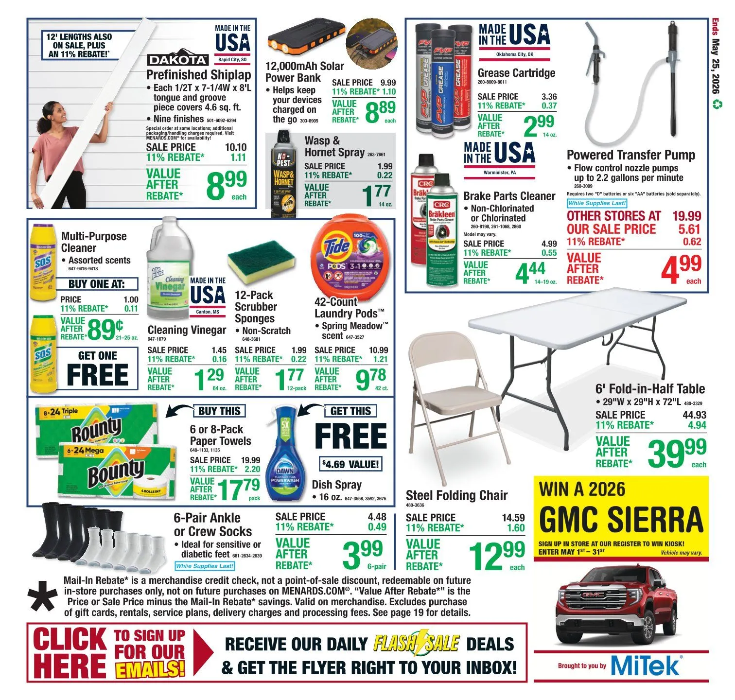 Weekly ad Menards Sales from May 14 to May 25 2026 - Page 27