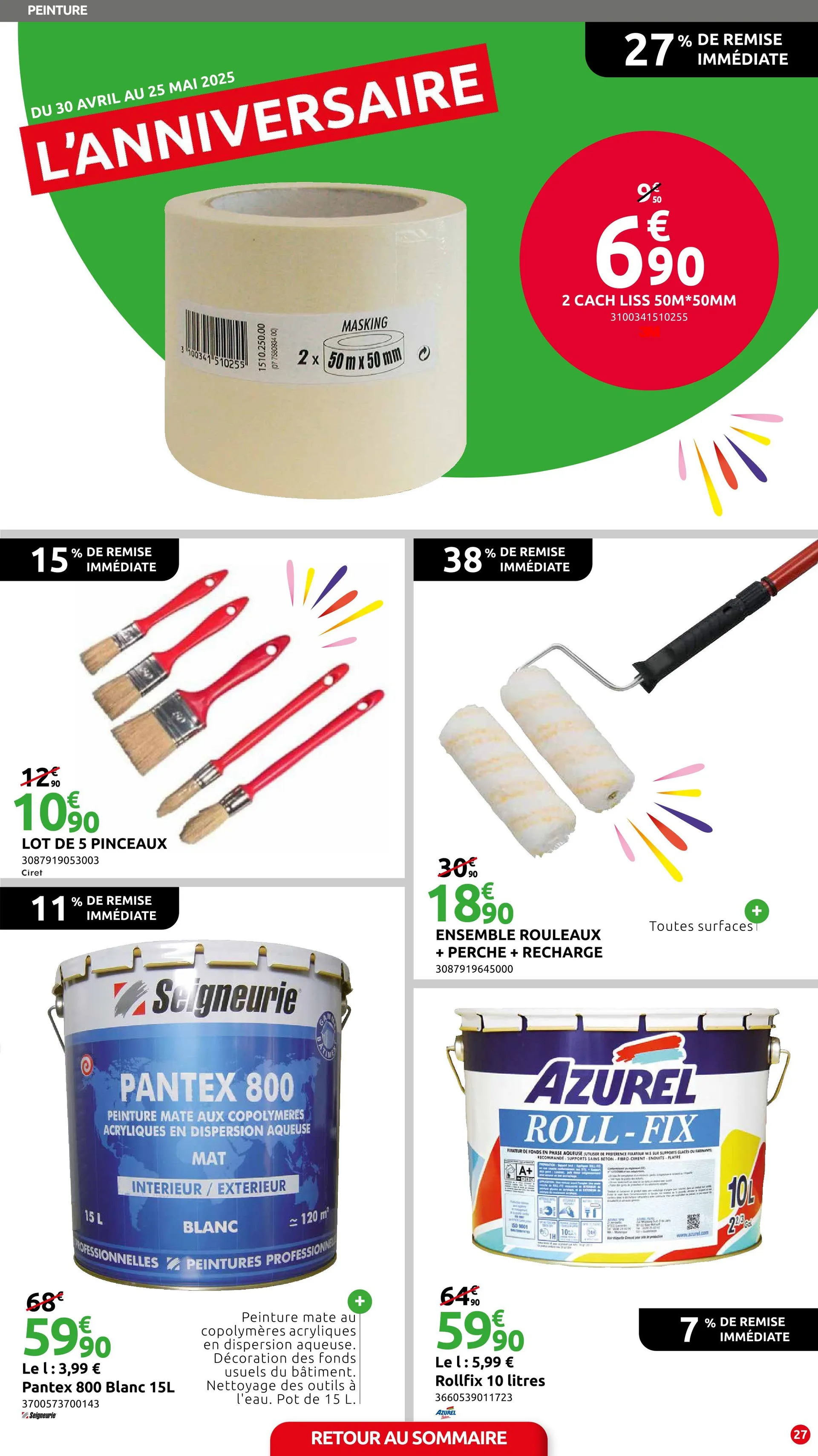 Mr. Bricolage Catalogues du 30 avril au 25 mai 2025 - Catalogue page 27