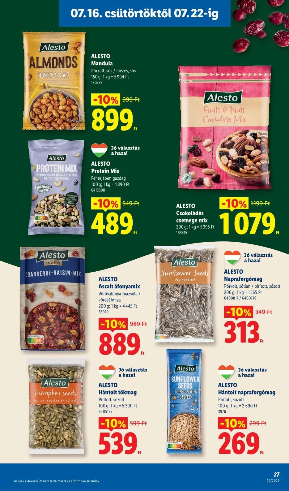 Katalógus Lidl  július 16.-tól július 22.-ig 2026. - Oldal 27