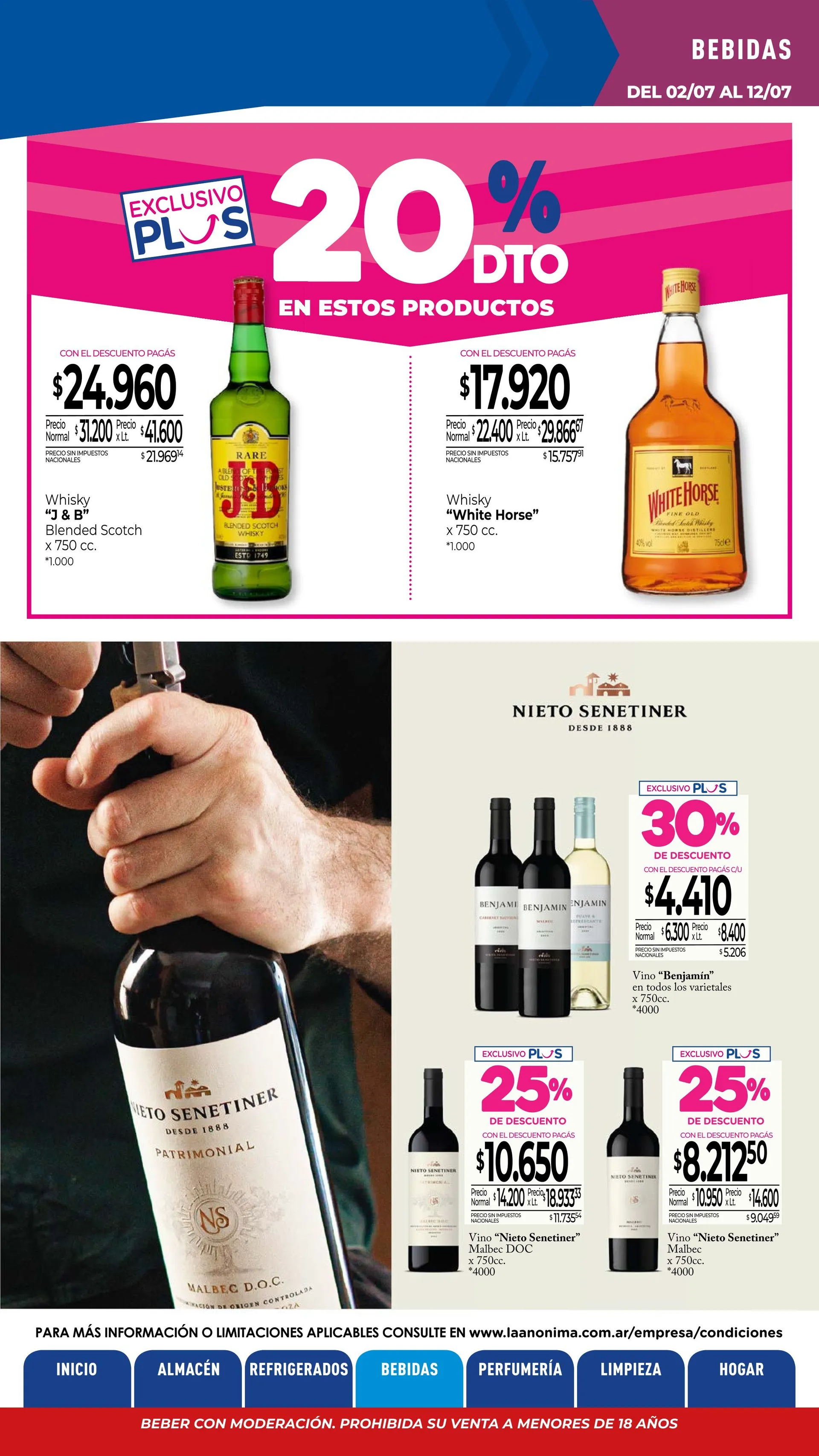 Ofertas de Ofertas La Anónima 2 de julio al 12 de julio 2026 - Página 27 del catálogo