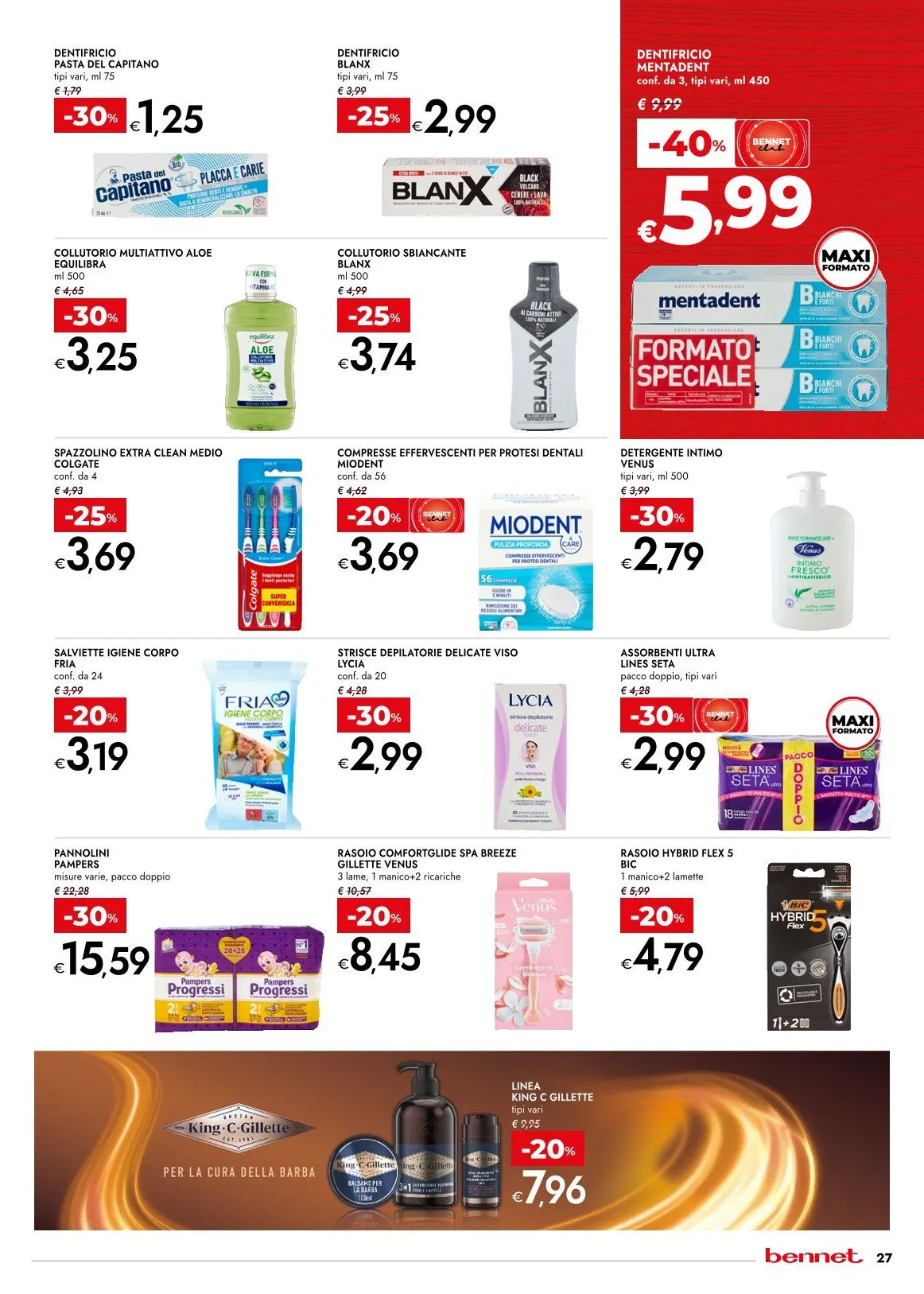 Volantini bennet da 29 gennaio a 11 febbraio di 2026 - Pagina del volantino 27