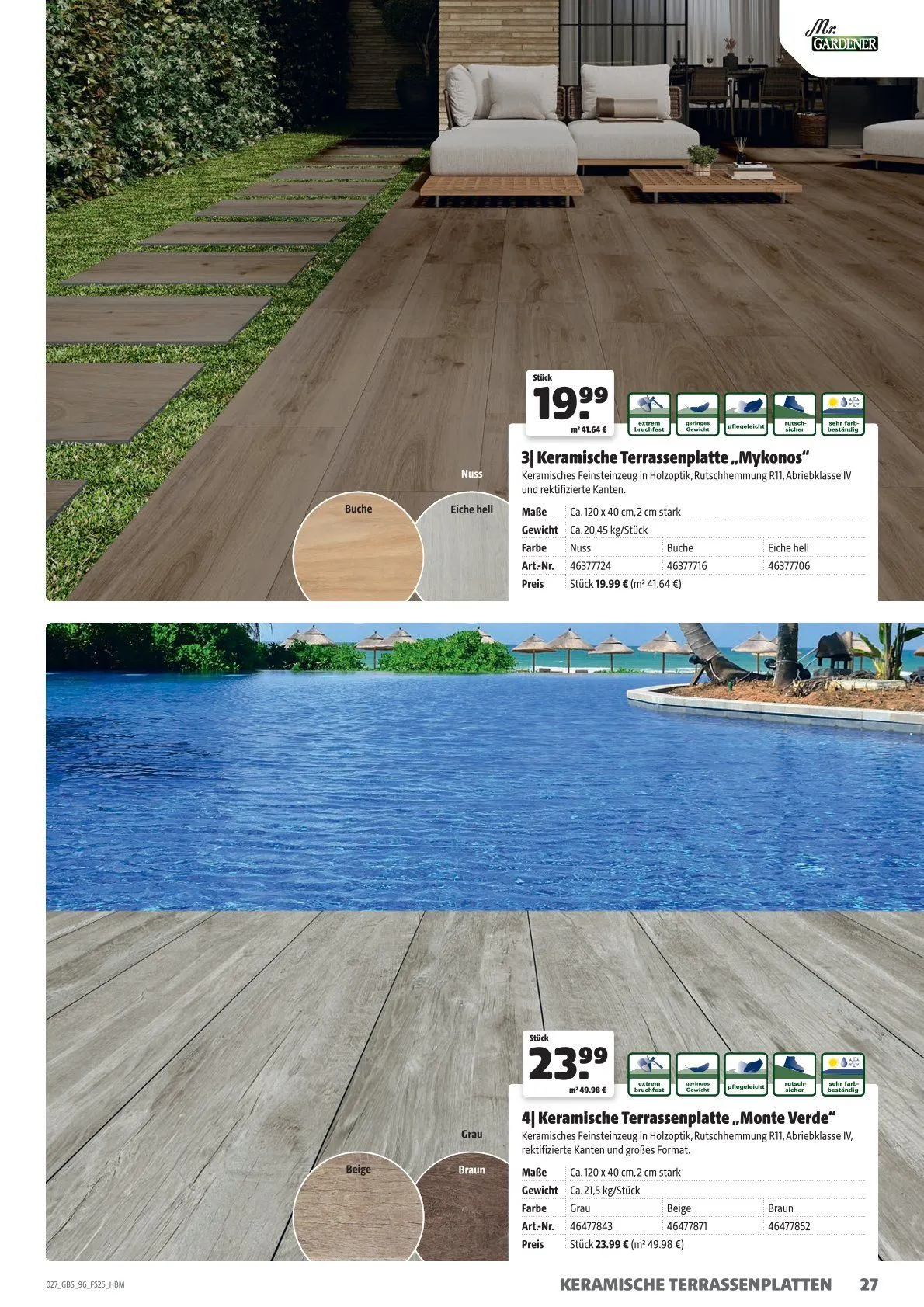 Hagebau Prospekt von 21. Mai bis 31. Dezember 2025 - Prospekt seite 27