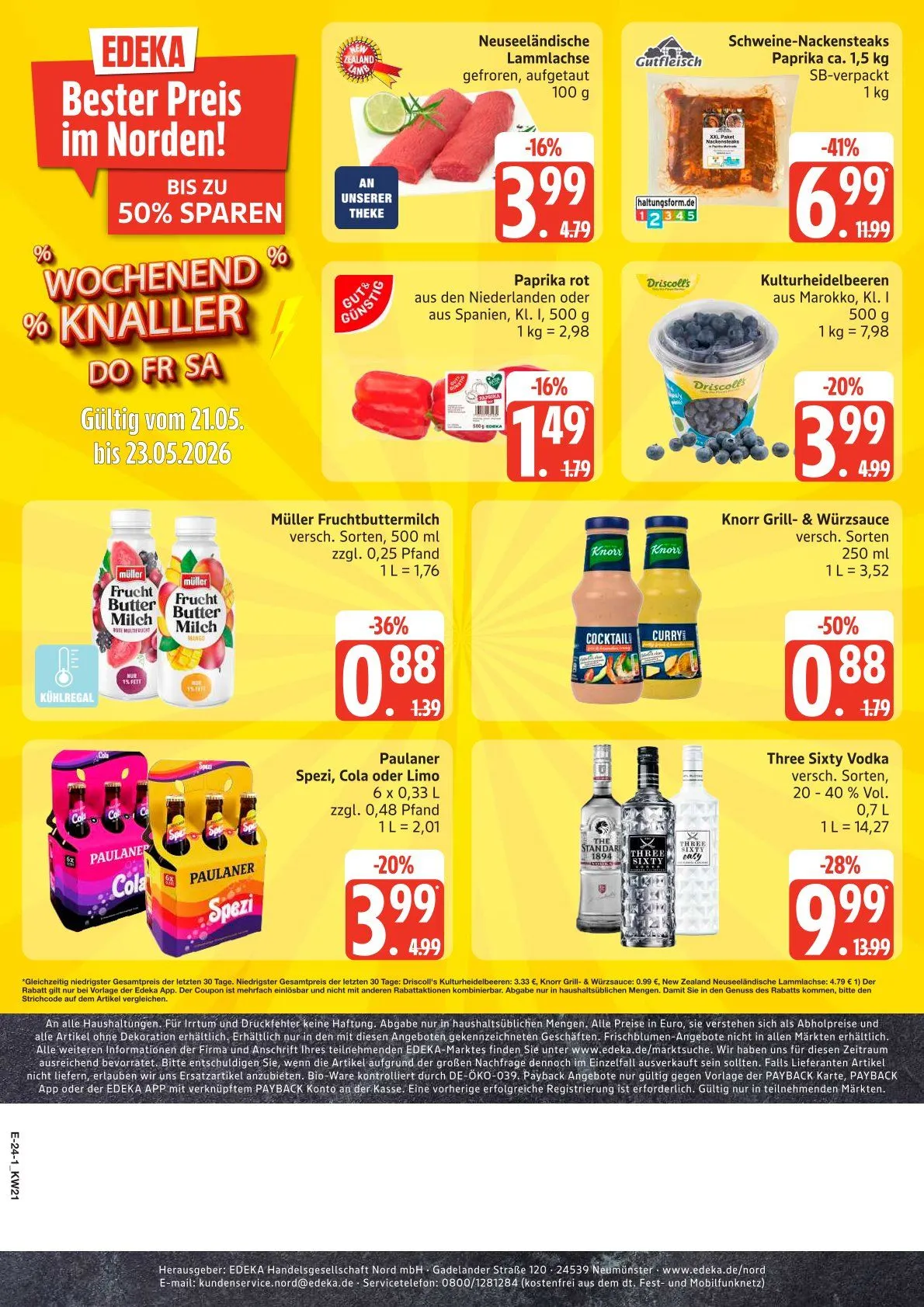 Edeka Angebote von 18. Mai bis 23. Mai 2026 - Prospekt seite 27