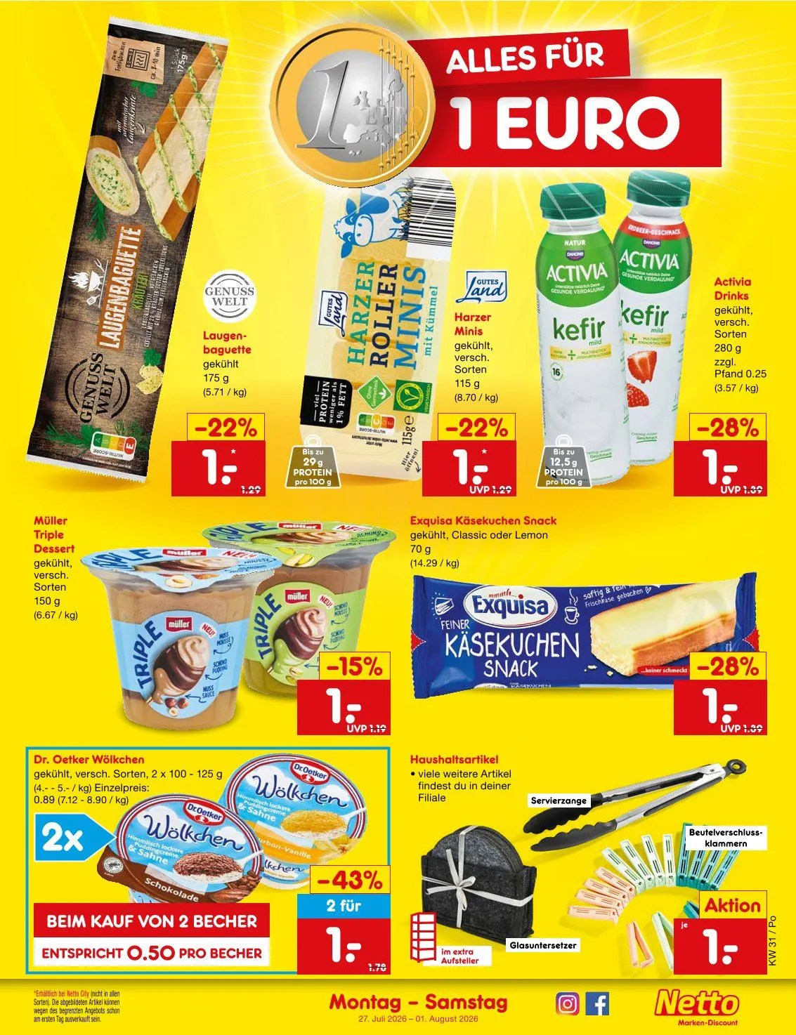 Netto Marken-Discount folders van 27 juli tot 1 augustus 2026 - Folder pagina 27