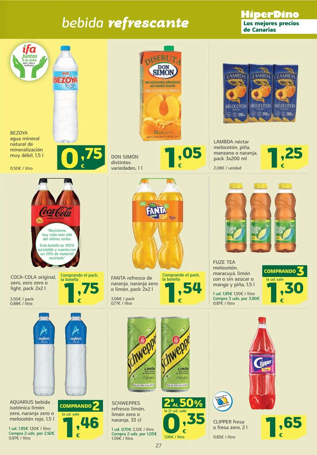 Catálogo de  HiperDino Ofertas  12 de agosto al 25 de agosto 2025 - Página 29