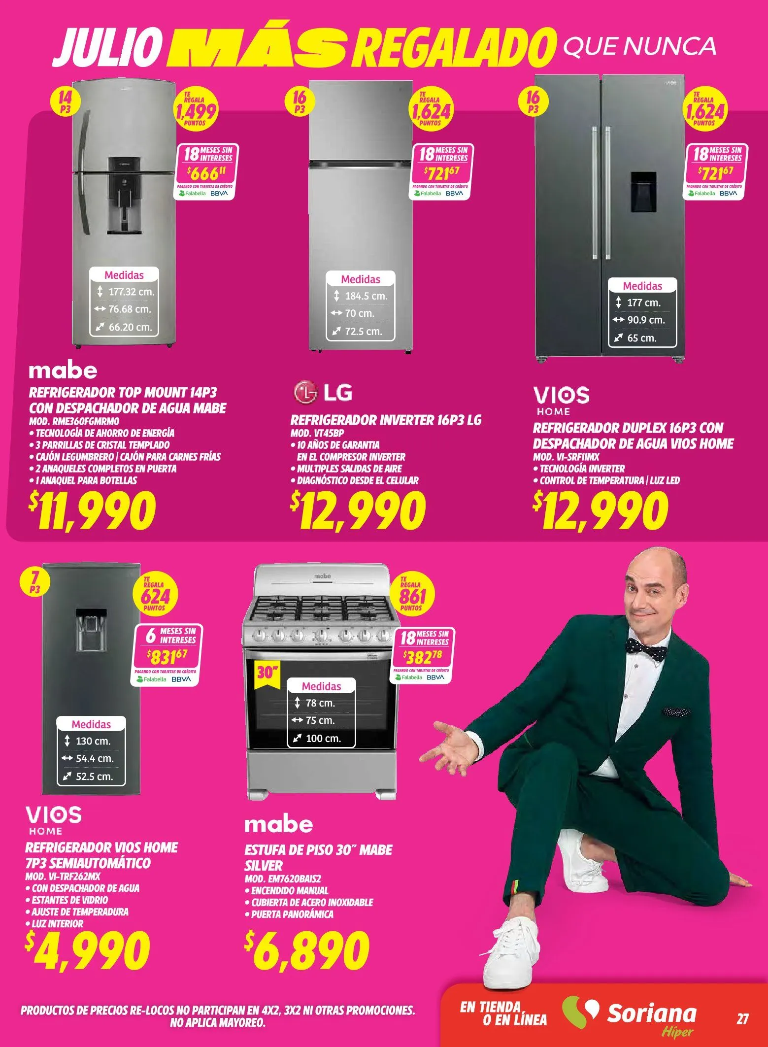 Catálogo de Soriana Ofertas 4 de julio al 10 de julio 2025 - Pagina 27