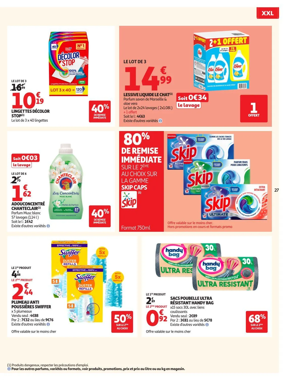 Catalogues Auchan du 21 juillet au 2 août 2026 - Catalogue page 27
