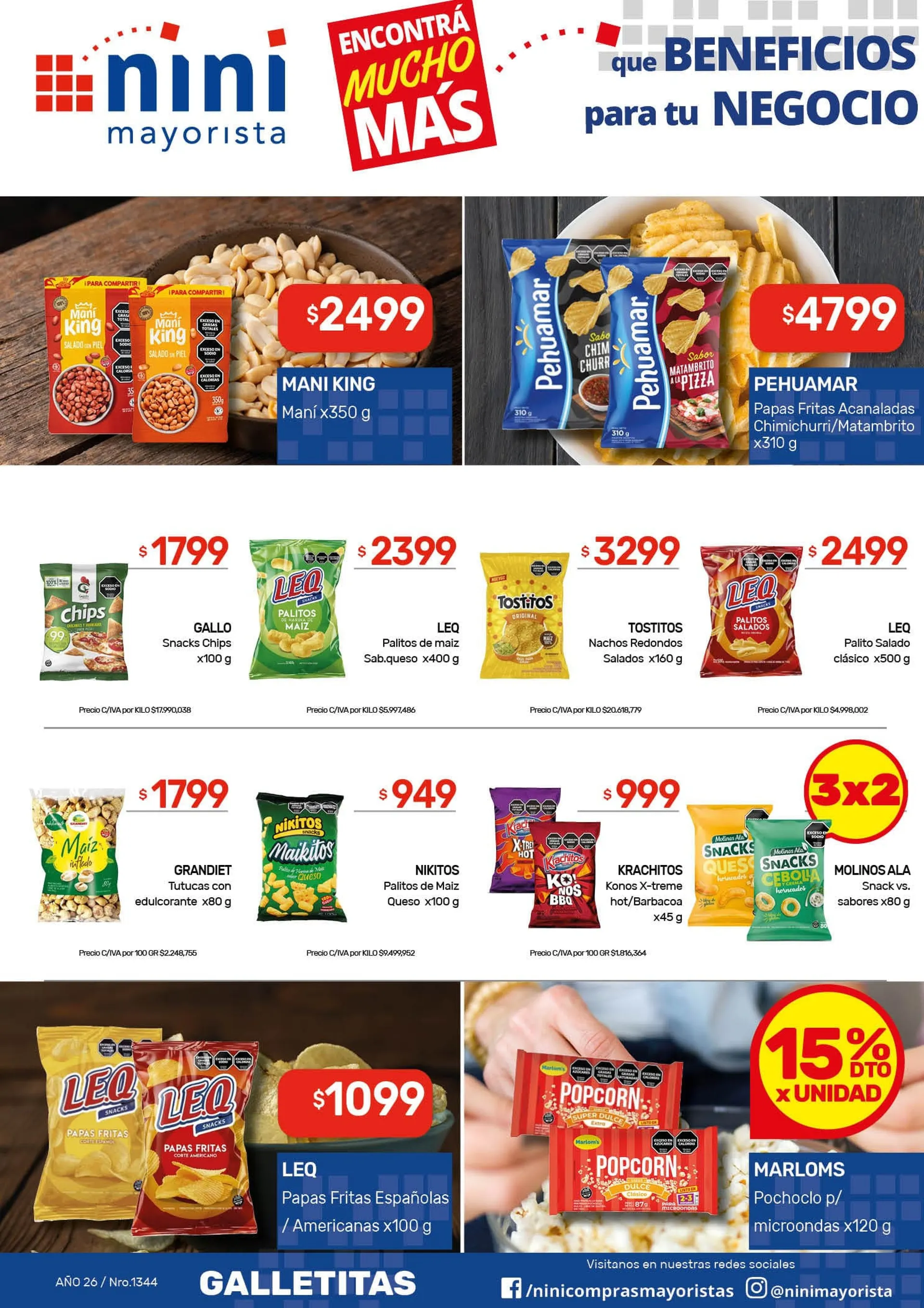 Ofertas de  Nini Mayorista Ofertas 26 de enero al 1 de febrero 2026 - Página 27 del catálogo