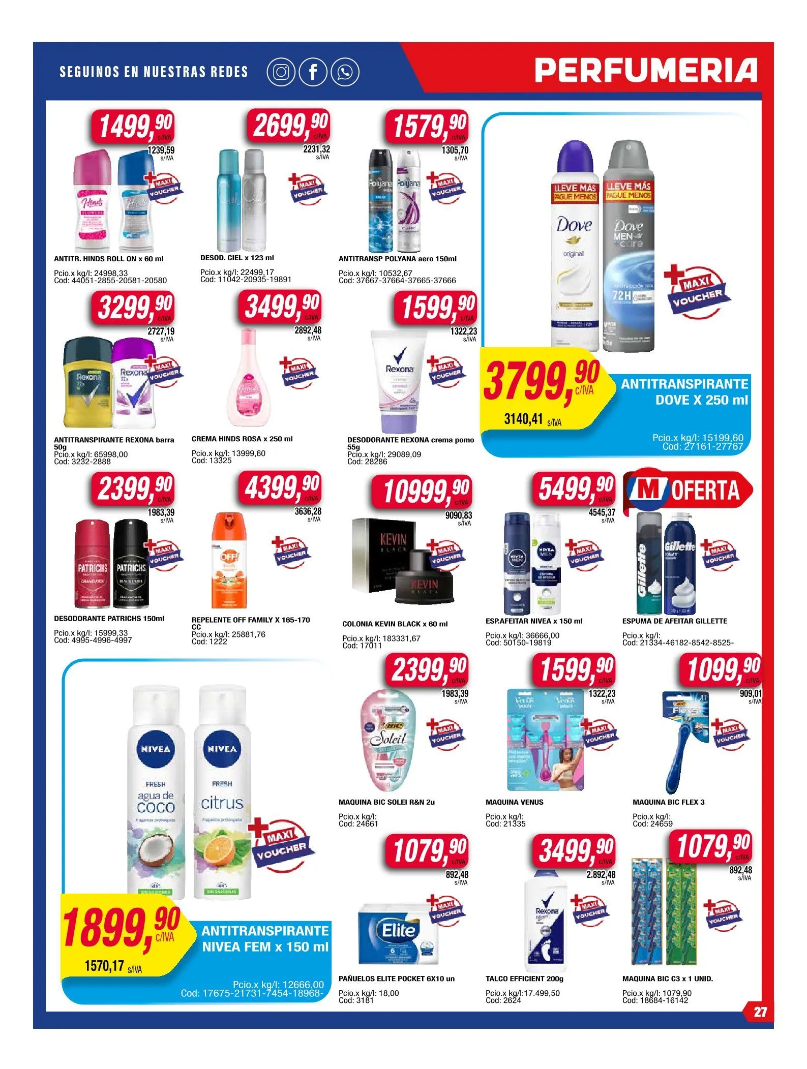 Ofertas de Ofertas Maxiconsumo 28 de julio al 3 de agosto 2025 - Página 27 del catálogo