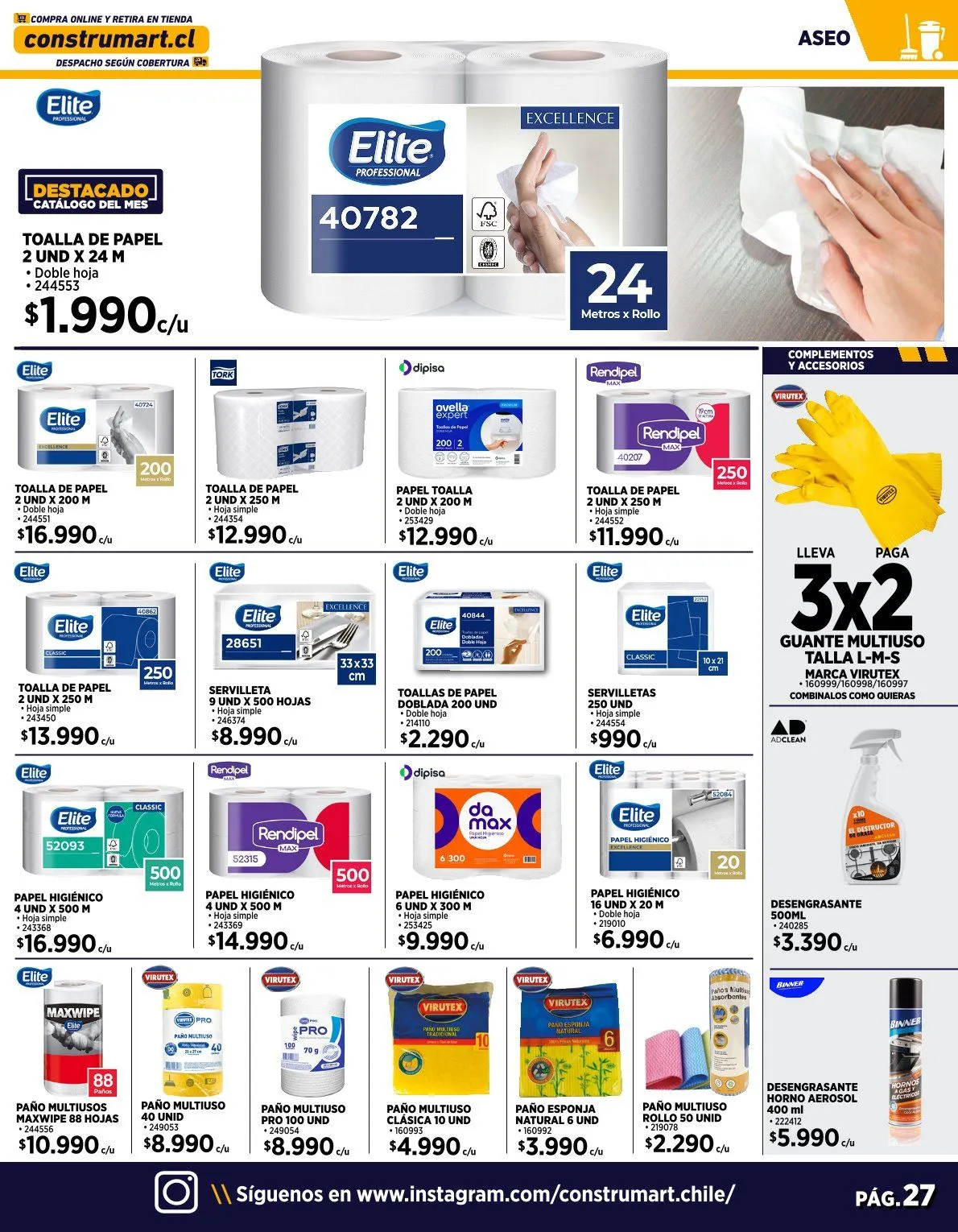 Catálogo de  Ofertas en Construmart  1 de septiembre al 4 de octubre 2025 - Página 27