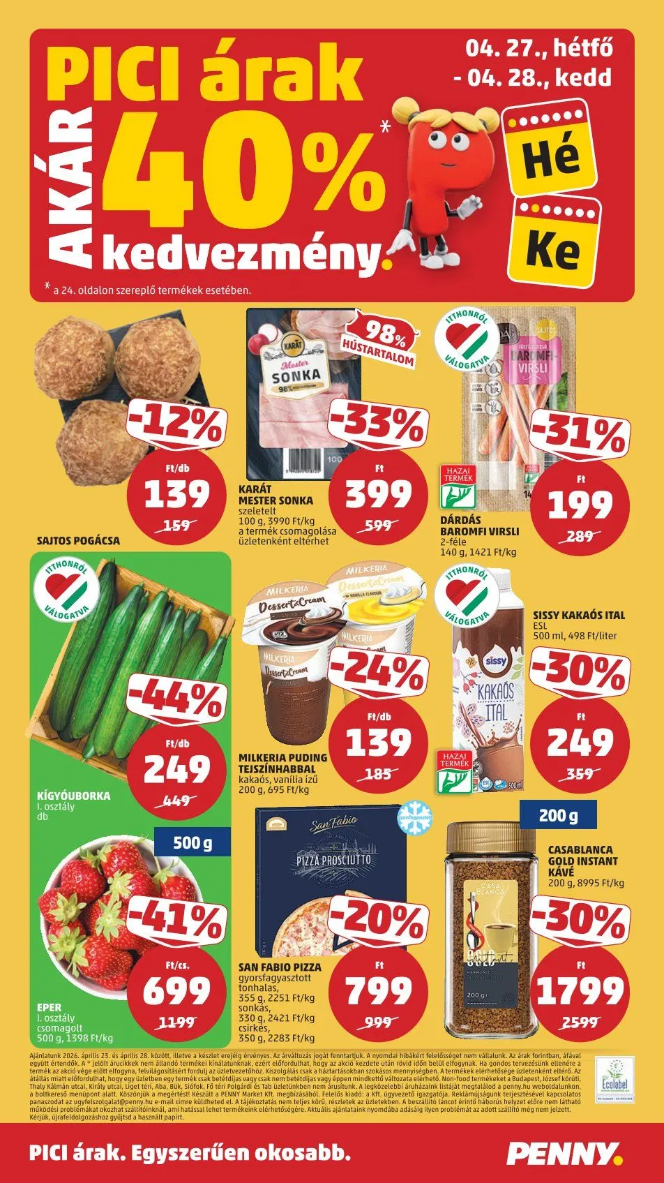 Katalógus  Penny Market április 23.-tól április 28.-ig 2026. - Oldal 27