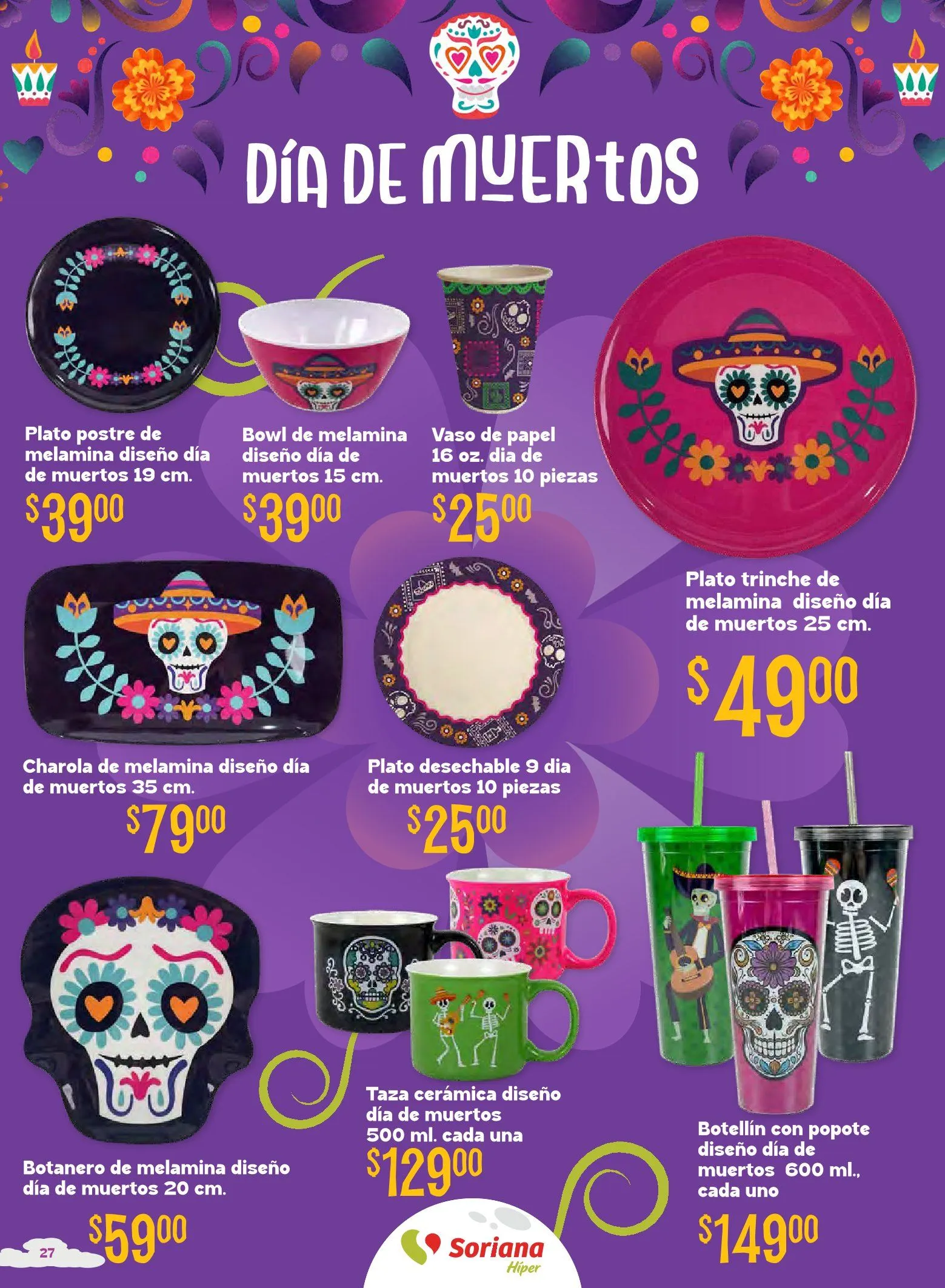 Catálogo de Soriana Ofertas - Halloween y Día de muertos 16 de octubre al 31 de octubre 2025 - Pagina 27