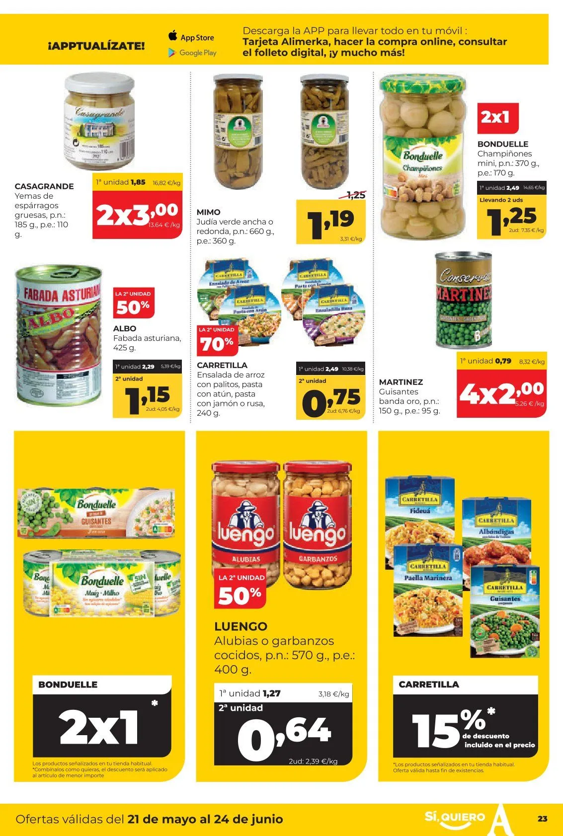 Catálogo de  Alimerka Ofertas 18 de mayo al 24 de mayo 2026 - Página 27