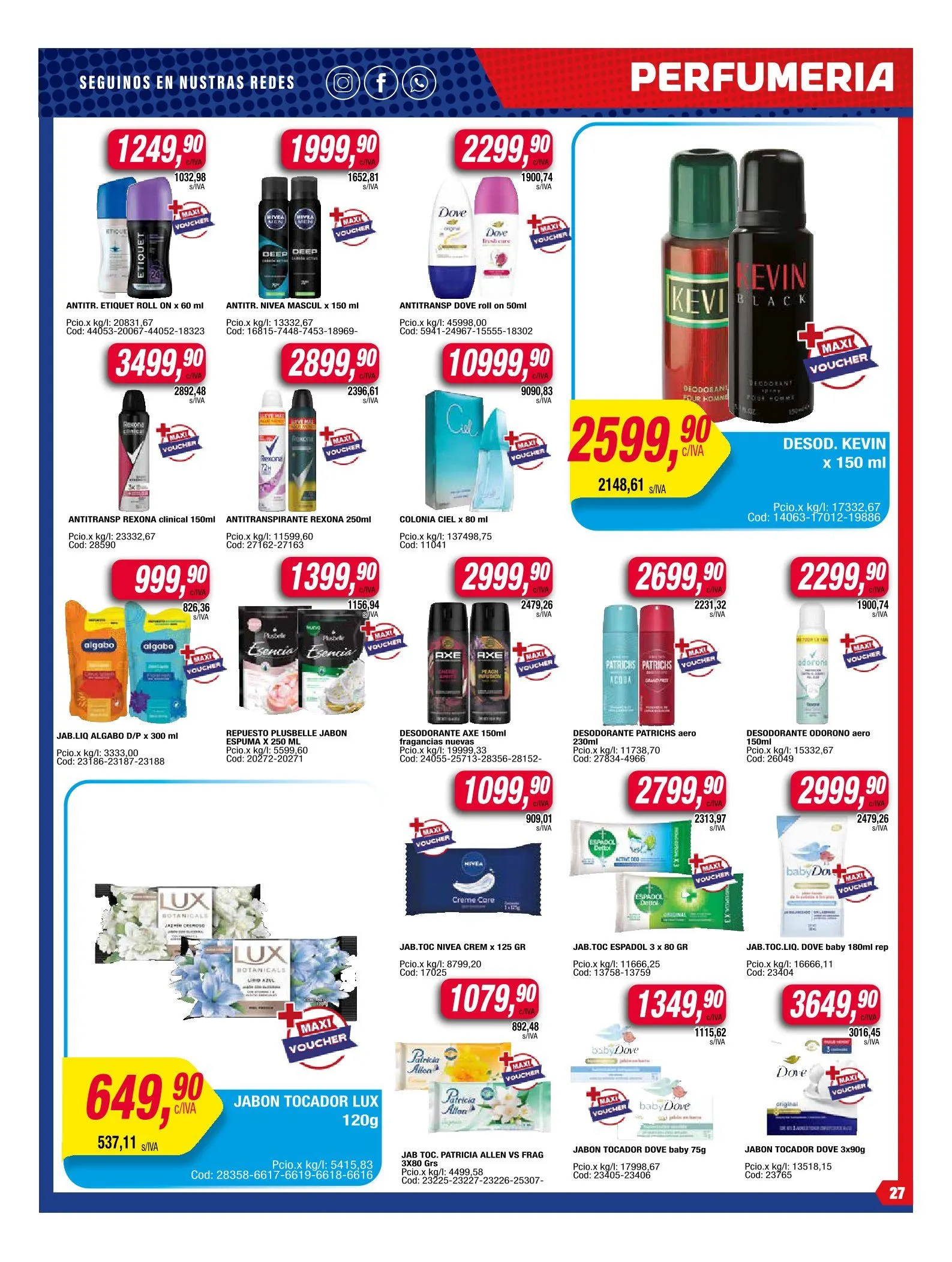 Ofertas de Ofertas Maxiconsumo 21 de julio al 27 de julio 2025 - Página 27 del catálogo