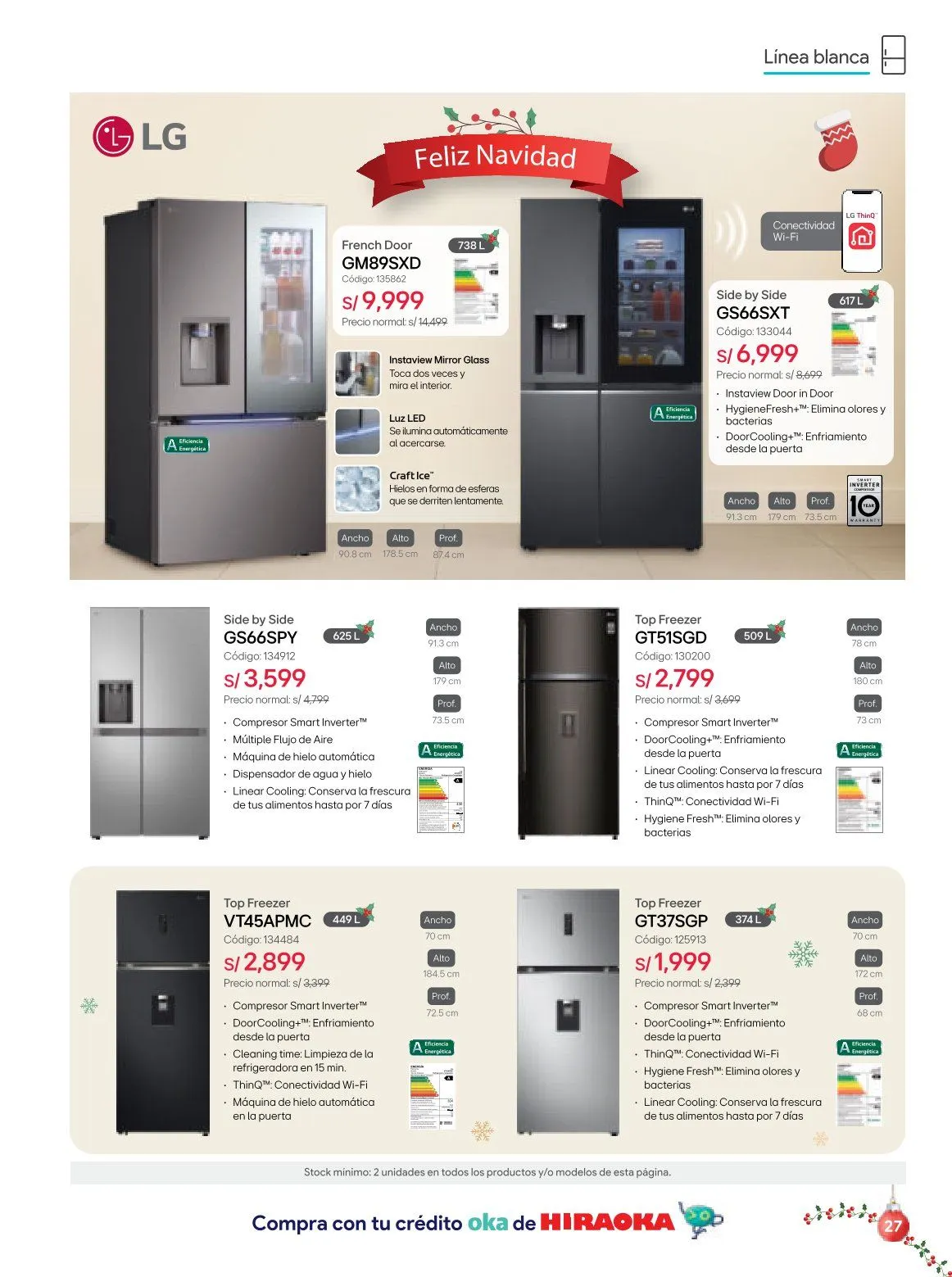 Catalogo de Hiraoka Ofertas 9 de diciembre al 31 de diciembre 2025 - Pag 27