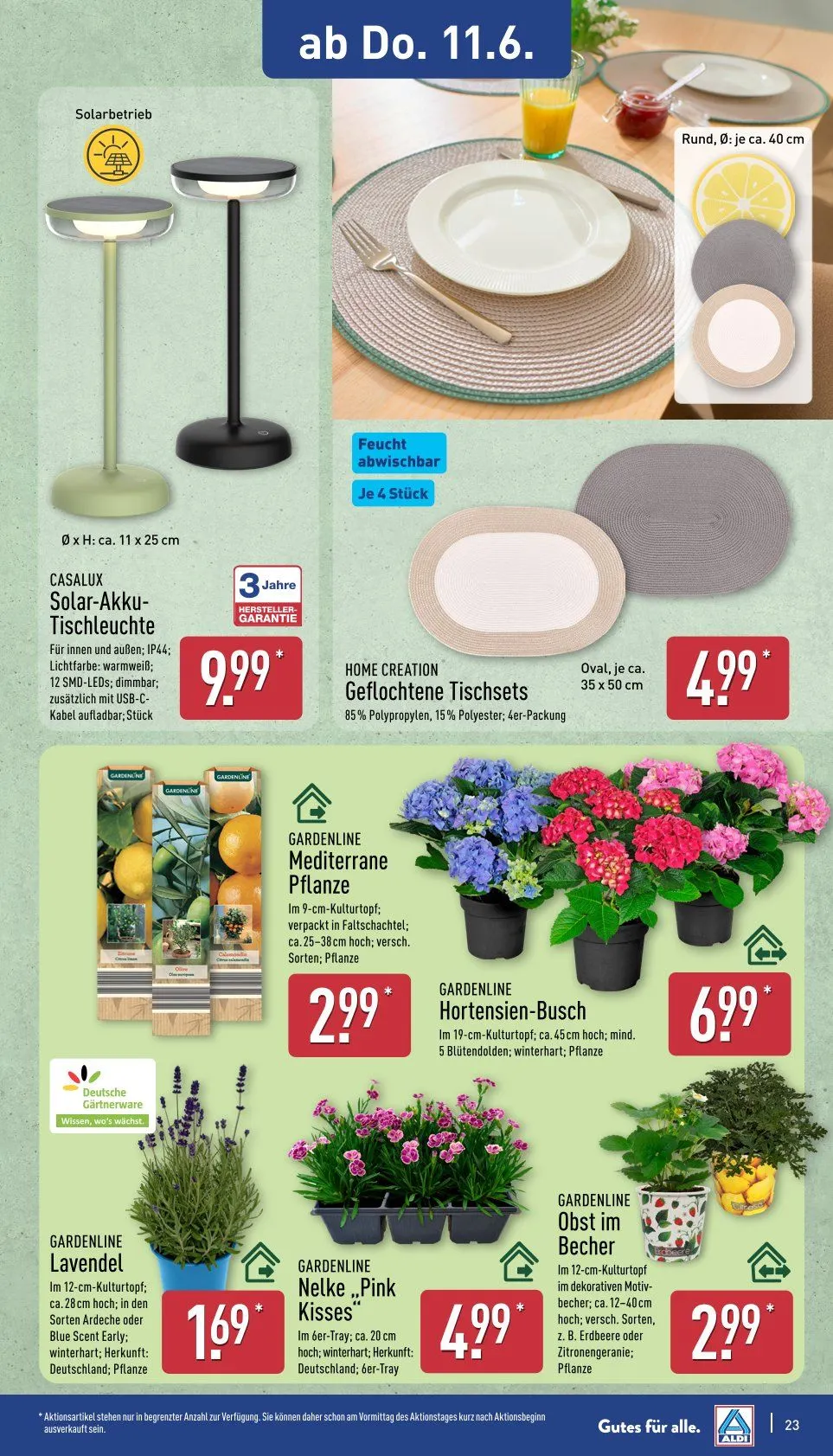 ALDI Nord Prospekte von 8. Juni bis 13. Juni 2026 - Prospekt seite 27