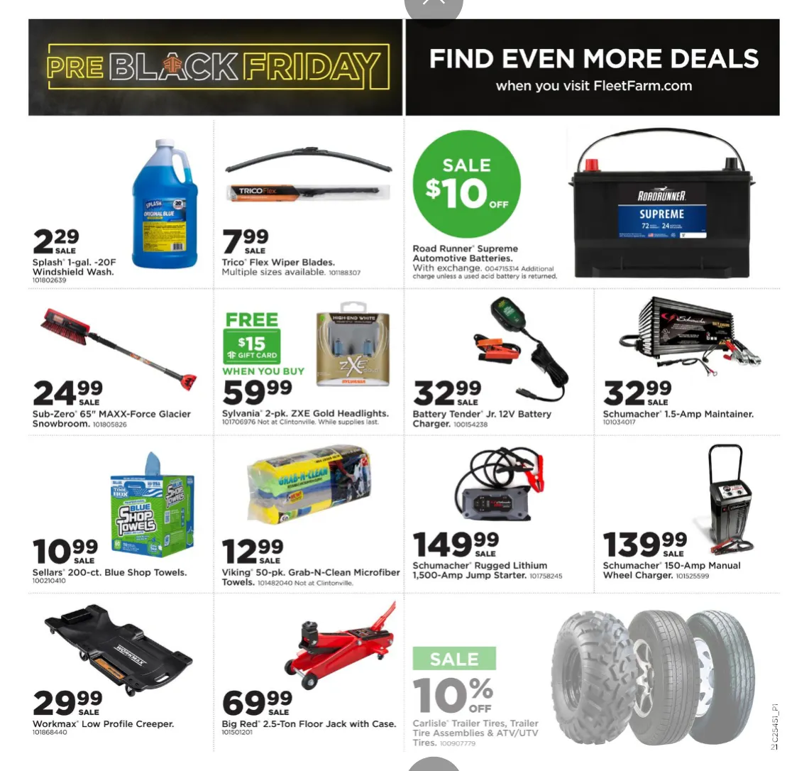 Weekly ad Fleet Farm Sales from November 6 to November 12 2025 - Page 27