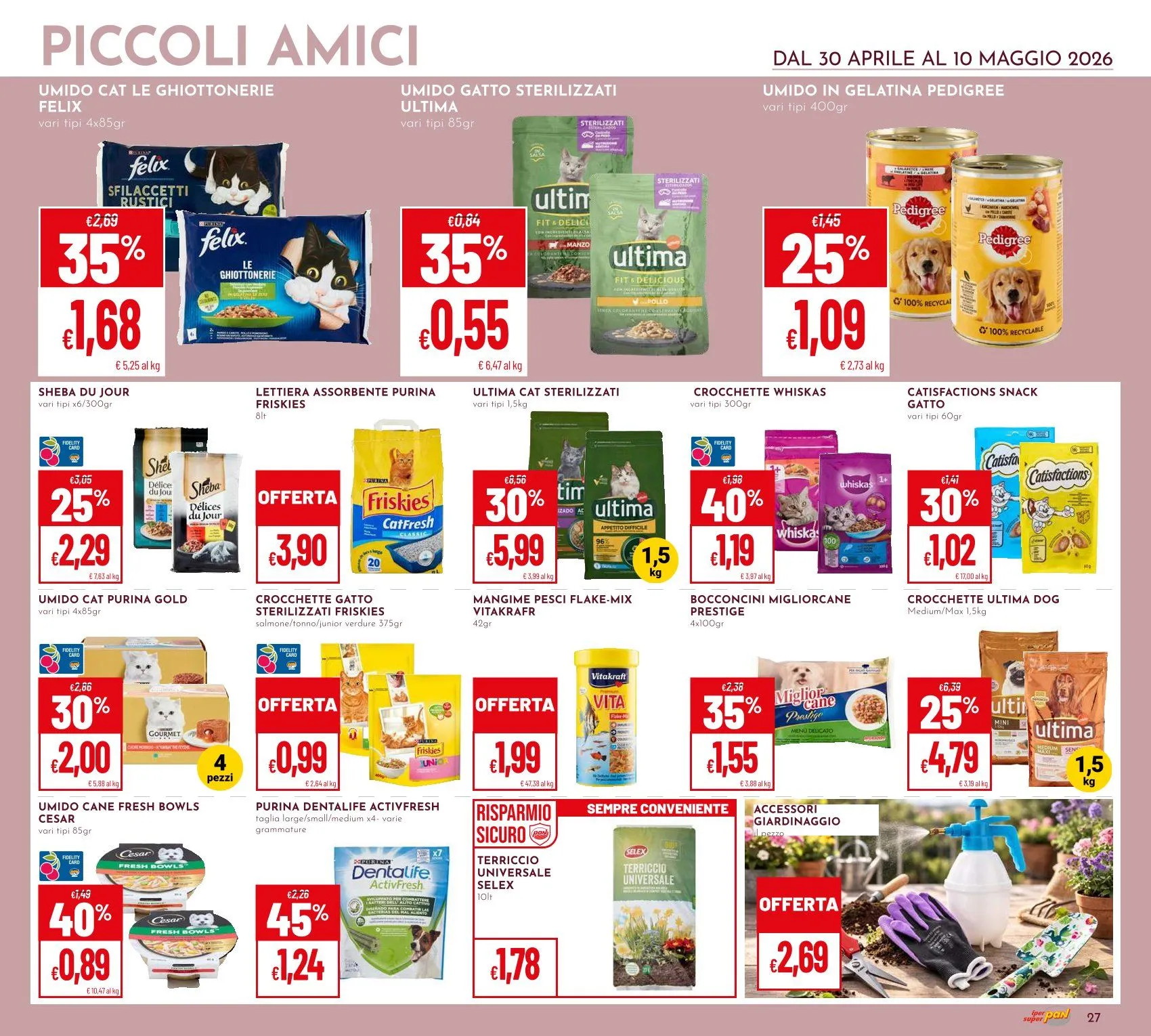 Volantini Pan da 30 aprile a 10 maggio di 2026 - Pagina del volantino 27
