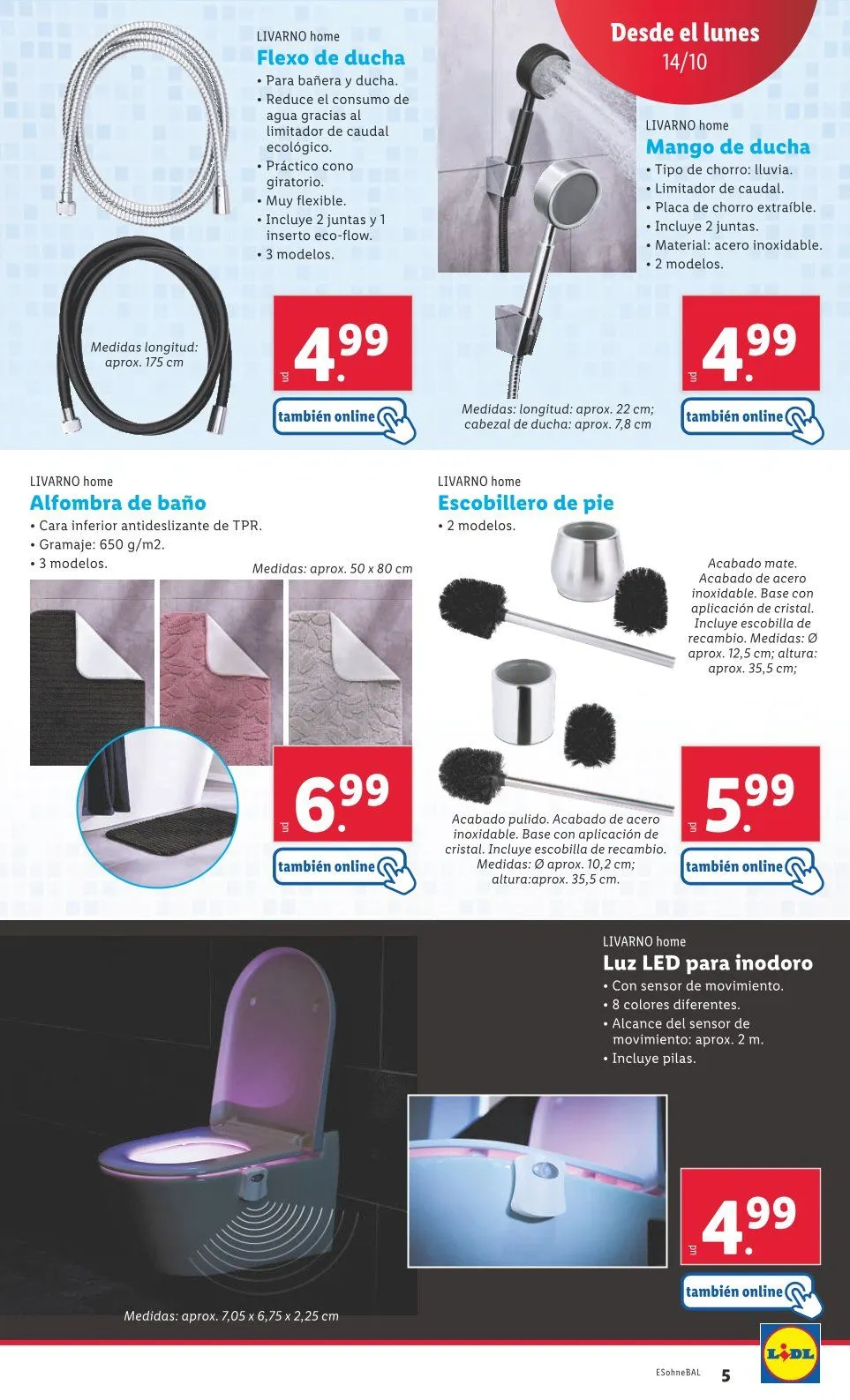 Catálogo de Lidl Ofertas 14 de octubre al 20 de octubre 2024 - Página 27