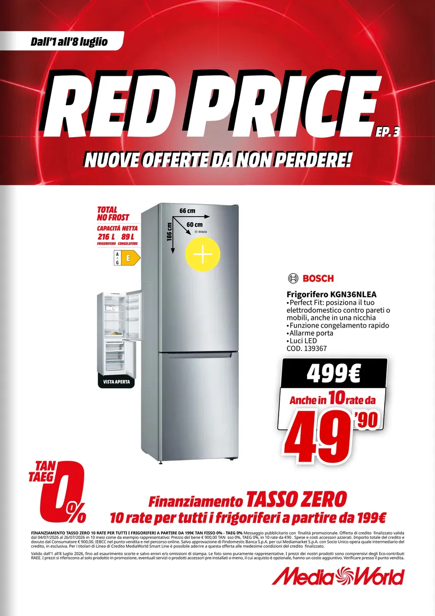 Volantini MEDIAWORLD da 1 luglio a 8 luglio di 2026 - Pagina del volantino 27