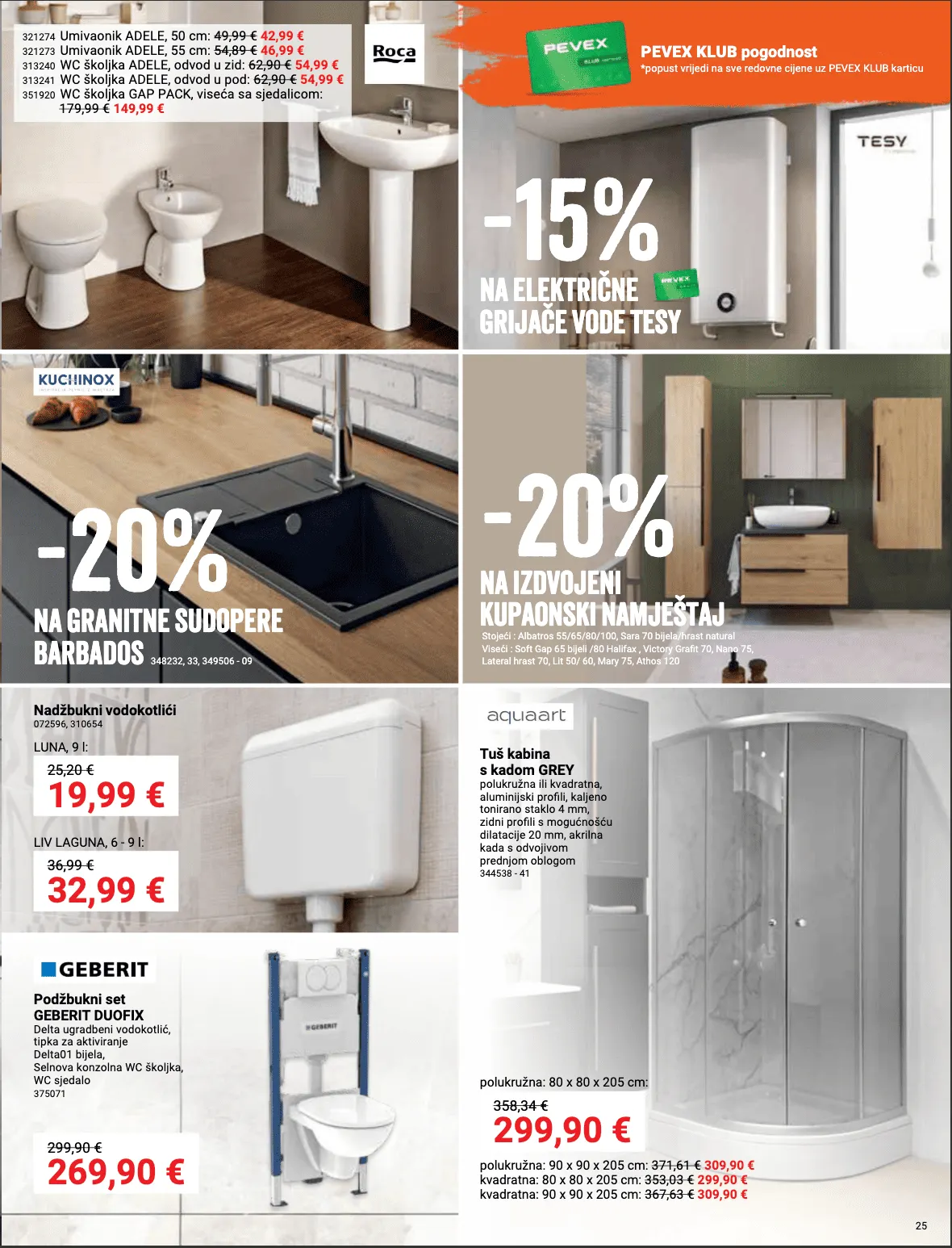 Katalog Najnovije ponude trgovine Pevex od 23. listopada do 17. studenoga 2025. - Pregled Stranica 25