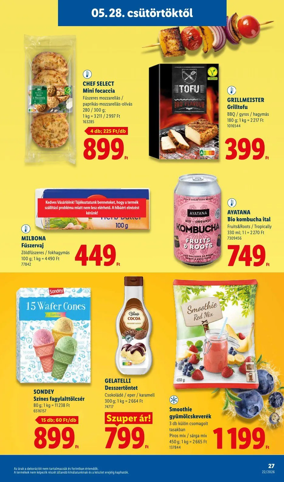 Katalógus  Lidl legfrissebb  május 28.-tól június 3.-ig 2026. - Oldal 27