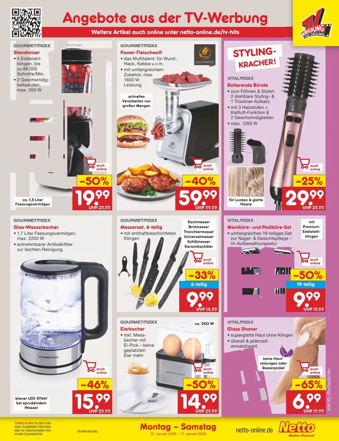 Netto Marken-Discount Angebote von 12. Januar bis 17. Januar 2026 - Prospekt seite 27