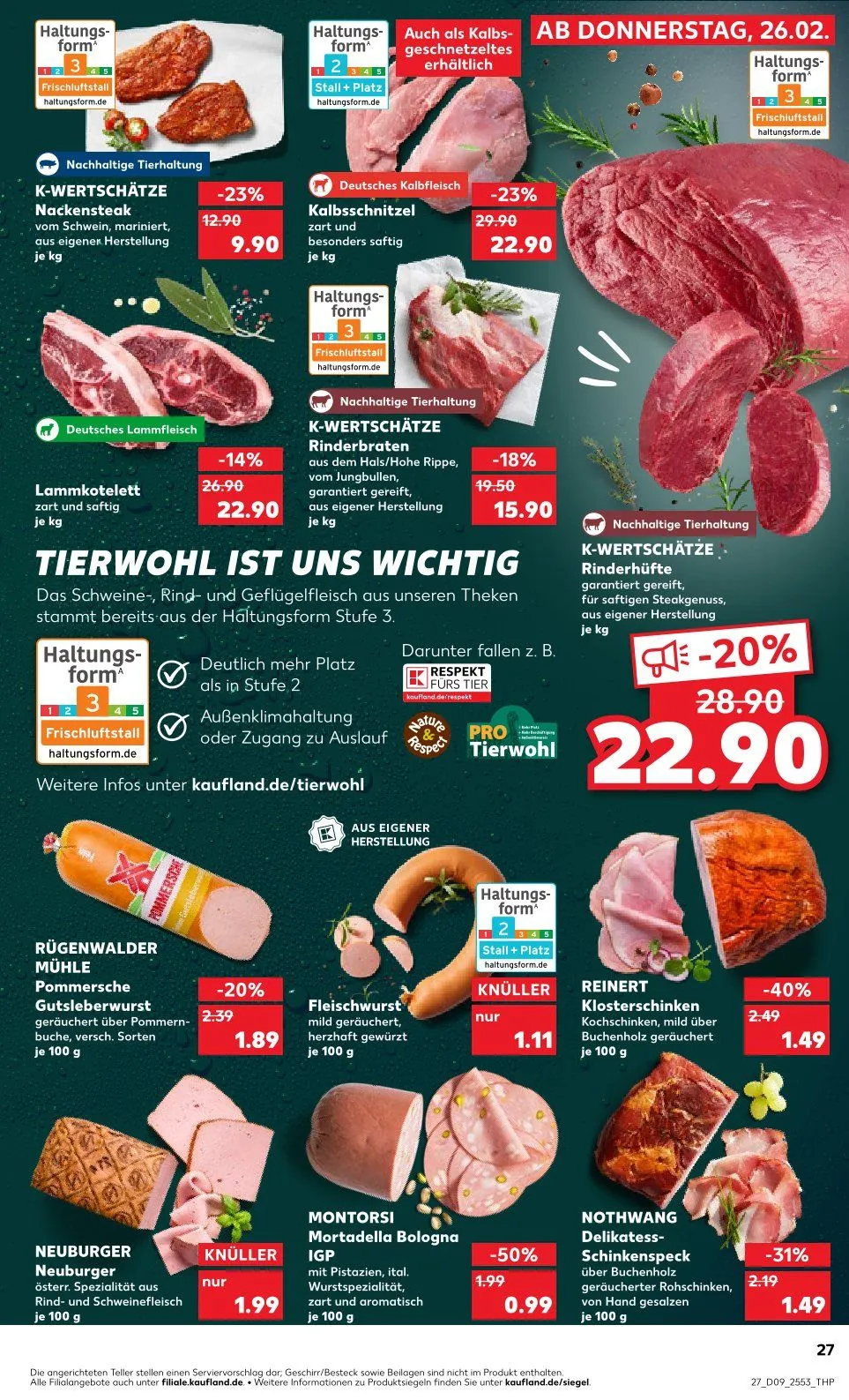 Kaufland Angebote von 27. Februar bis 4. März 2026 - Prospekt seite 27