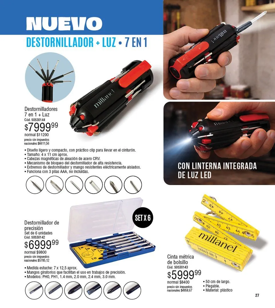 Ofertas de Ofertas Millanel  26 de mayo al 21 de junio 2026 - Página 27 del catálogo