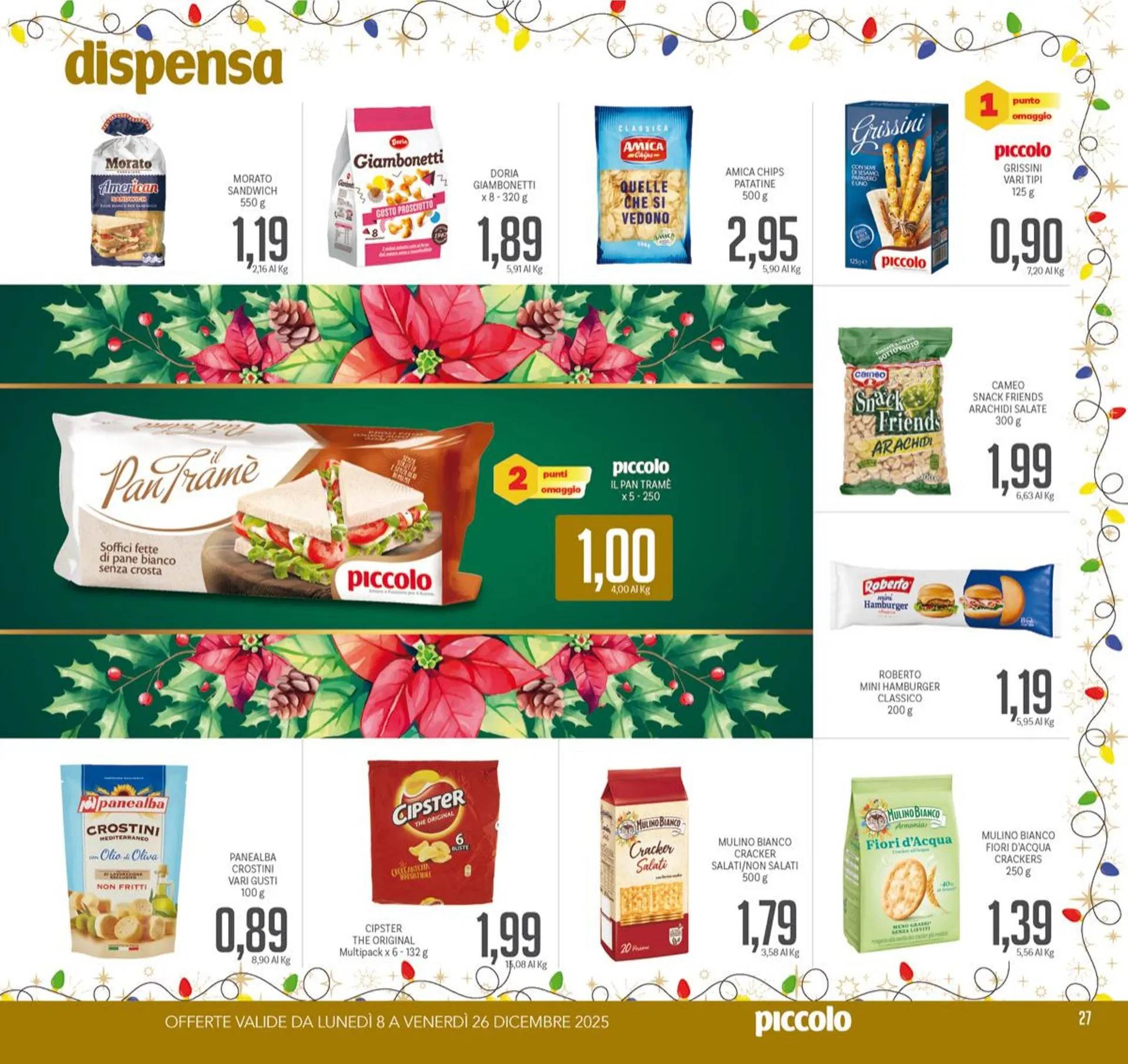 Piccolo Volantino da 8 dicembre a 26 dicembre di 2025 - Pagina del volantino 27