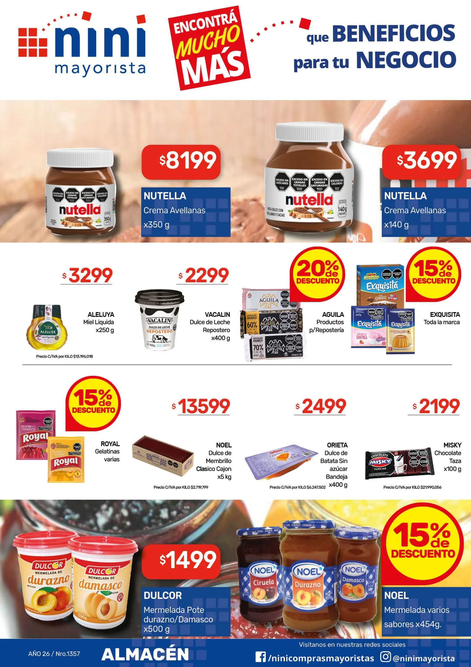 Ofertas de  Nini Mayorista Ofertas 27 de abril al 3 de mayo 2026 - Página 27 del catálogo