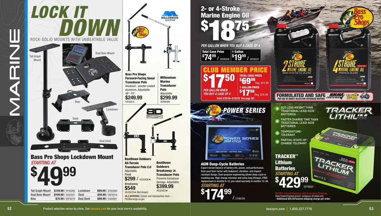 Weekly ad Bass Pro Shops Sales from March 27 to March 30 2026 - Page 27