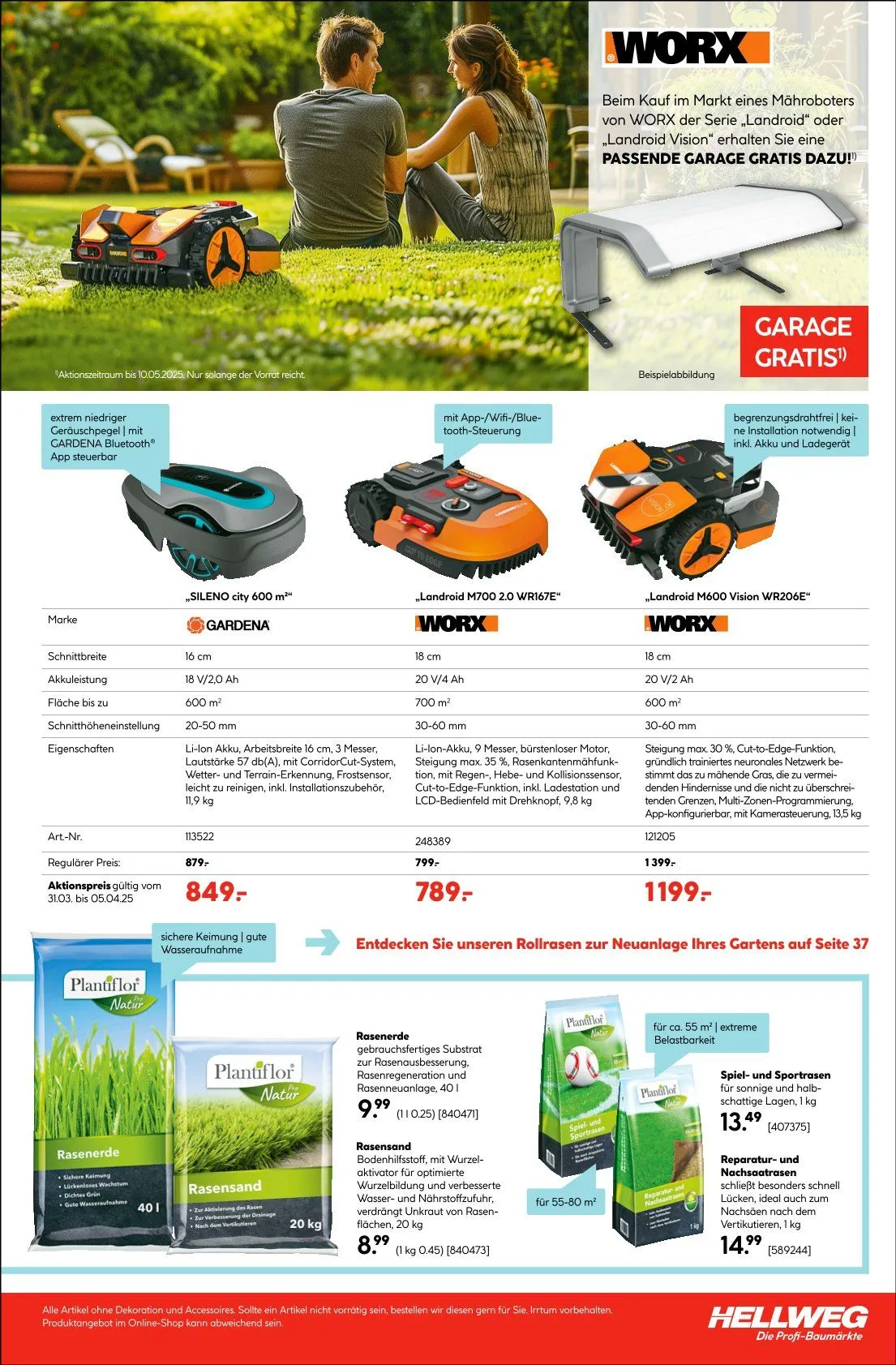 Hellweg Prospekt von 31. März bis 10. April 2025 - Prospekt seite 27