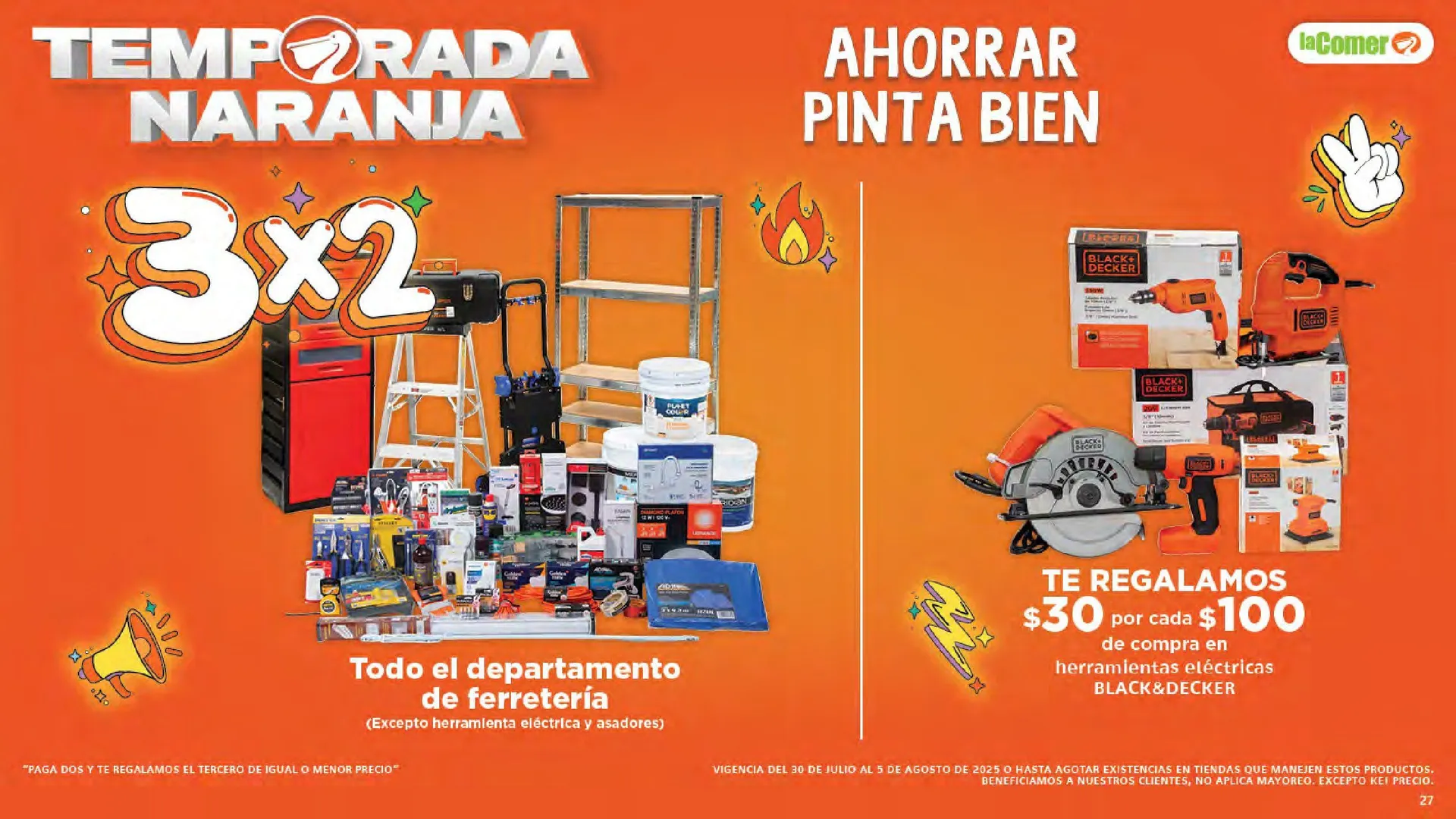 Catálogo de La Comer catálogos y ofertas  30 de julio al 5 de agosto 2025 - Pagina 27