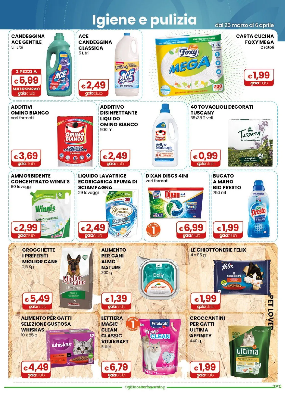 Volantini Gala Supermercati da 25 marzo a 6 aprile di 2026 - Pagina del volantino 27