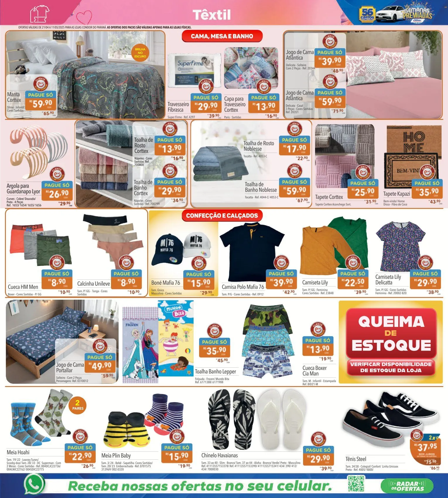 Encarte de Folhetos Supermercados Condor 21 de abril até 14 de maio 2025 - Pagina 27