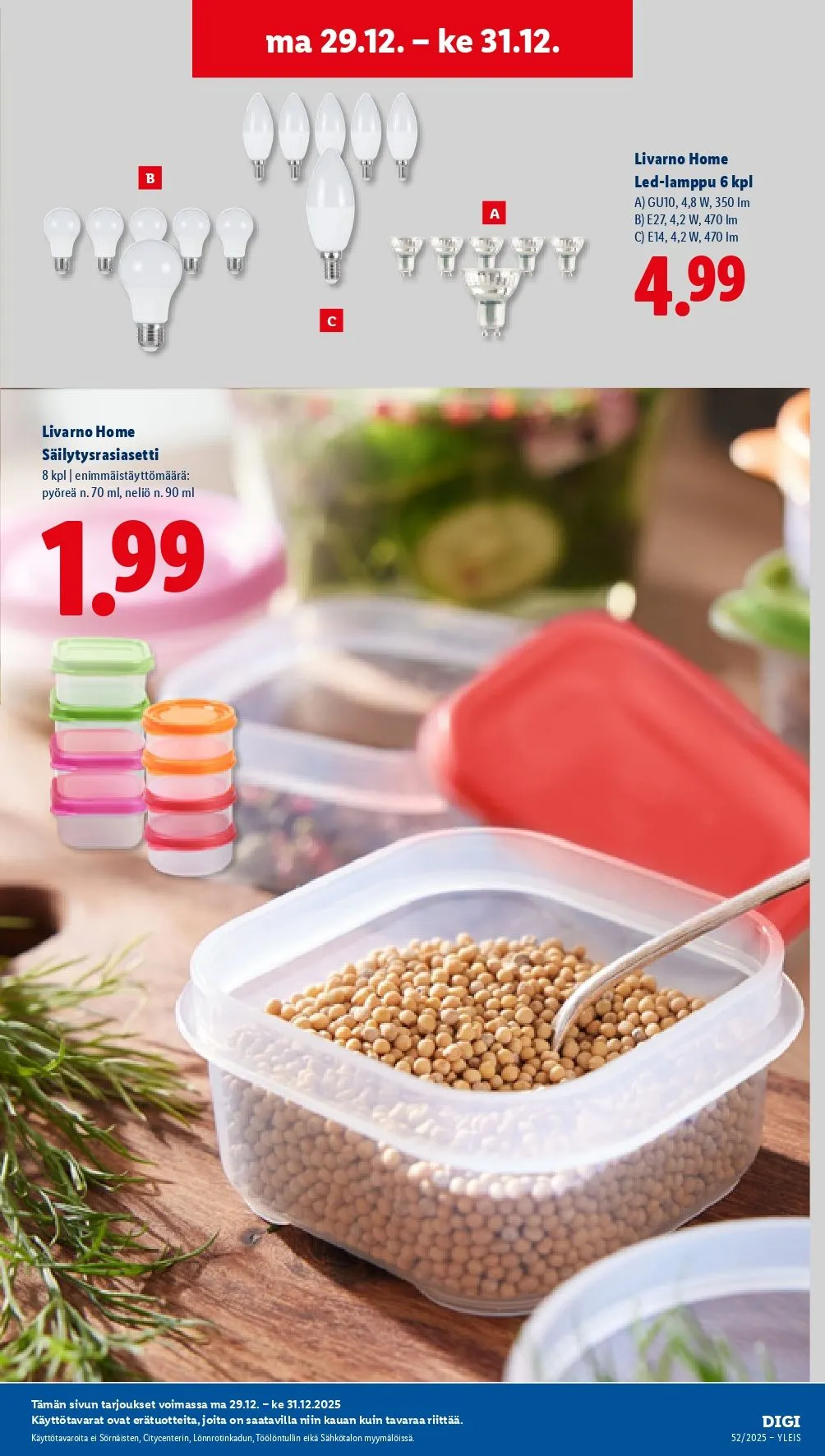 Kaupan Lidl tarjoukset voimassa alkaen 26. joulukuuta - 28. joulukuuta 2025 - Tarjouslehti sivu 27