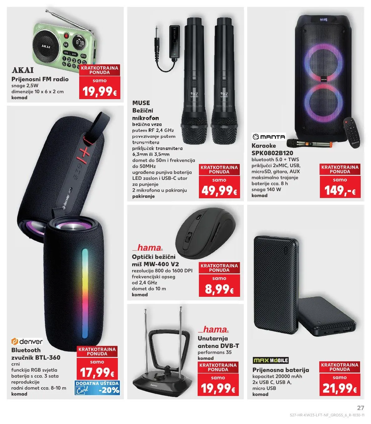 Katalog Kaufland od 3. lipnja do 9. lipnja 2026. - Pregled Stranica 27