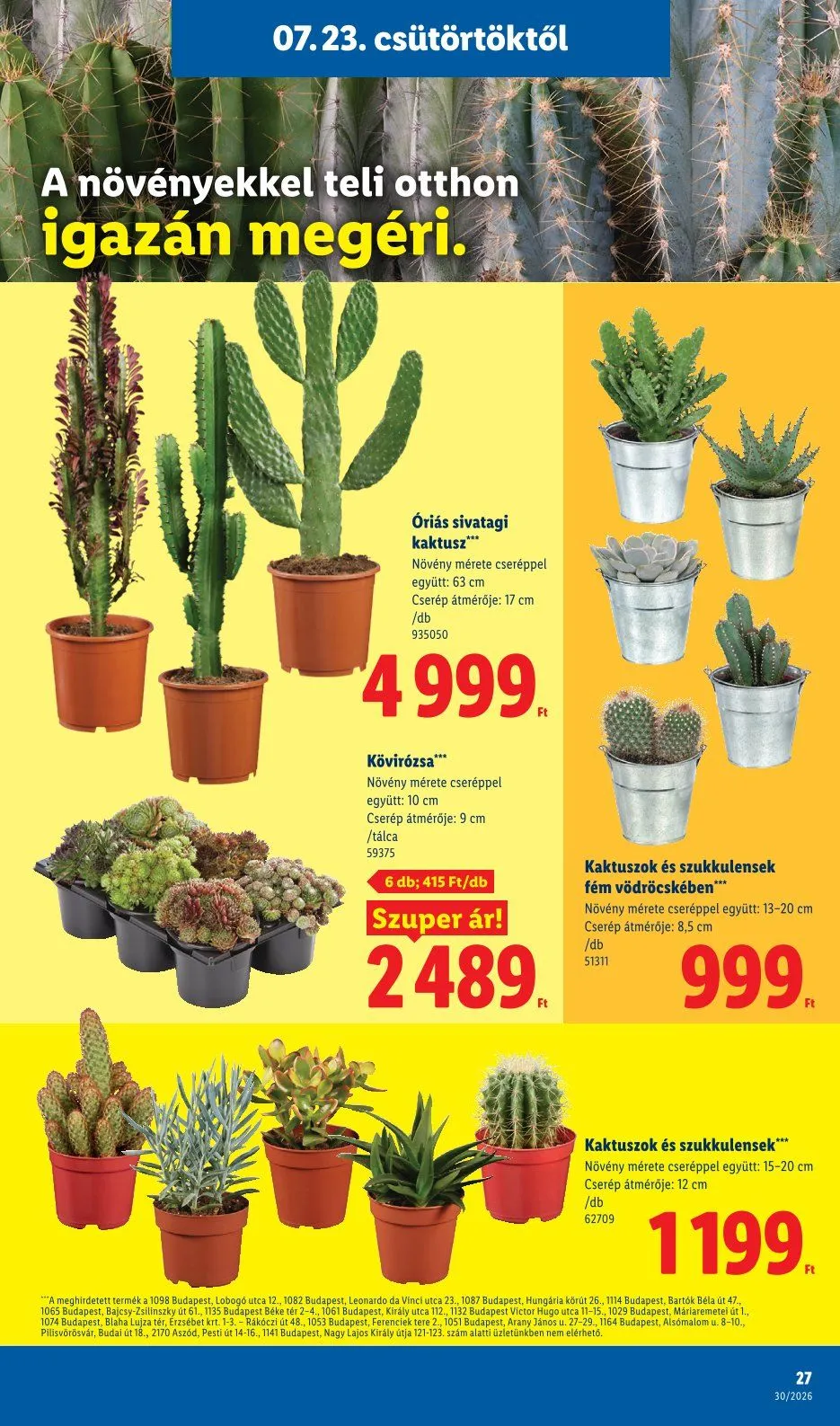 Katalógus Lidl legfrissebb ajánlatai július 23.-tól július 29.-ig 2026. - Oldal 27