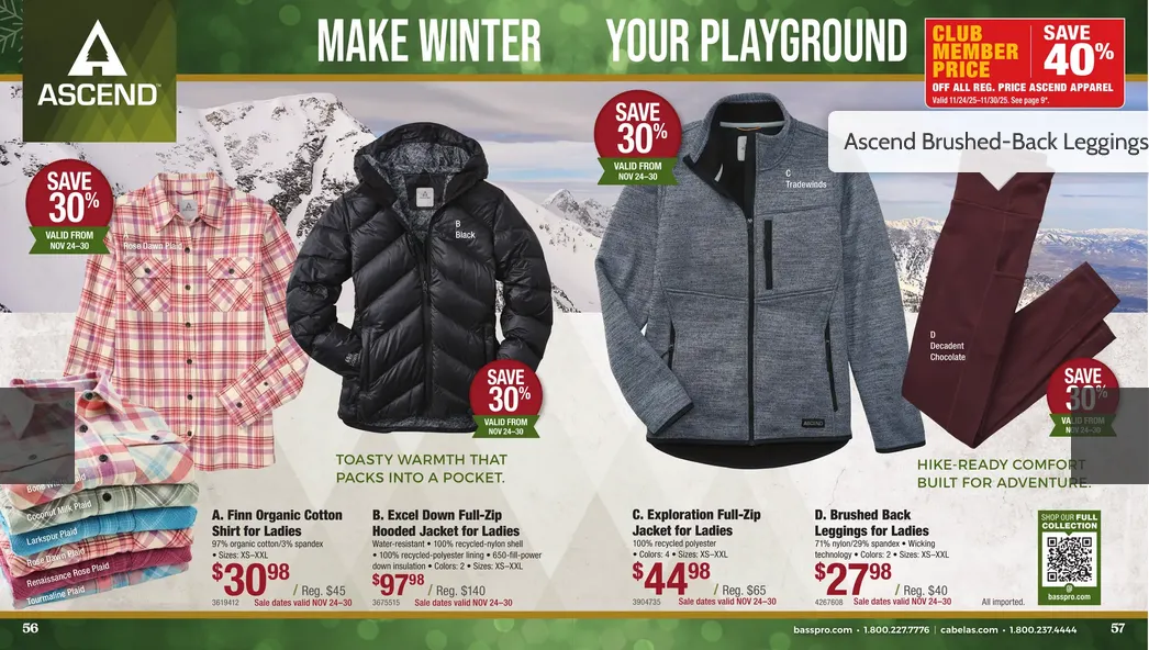 Cabelas Sales from December 1 to December 31 2025 - flyer page 27