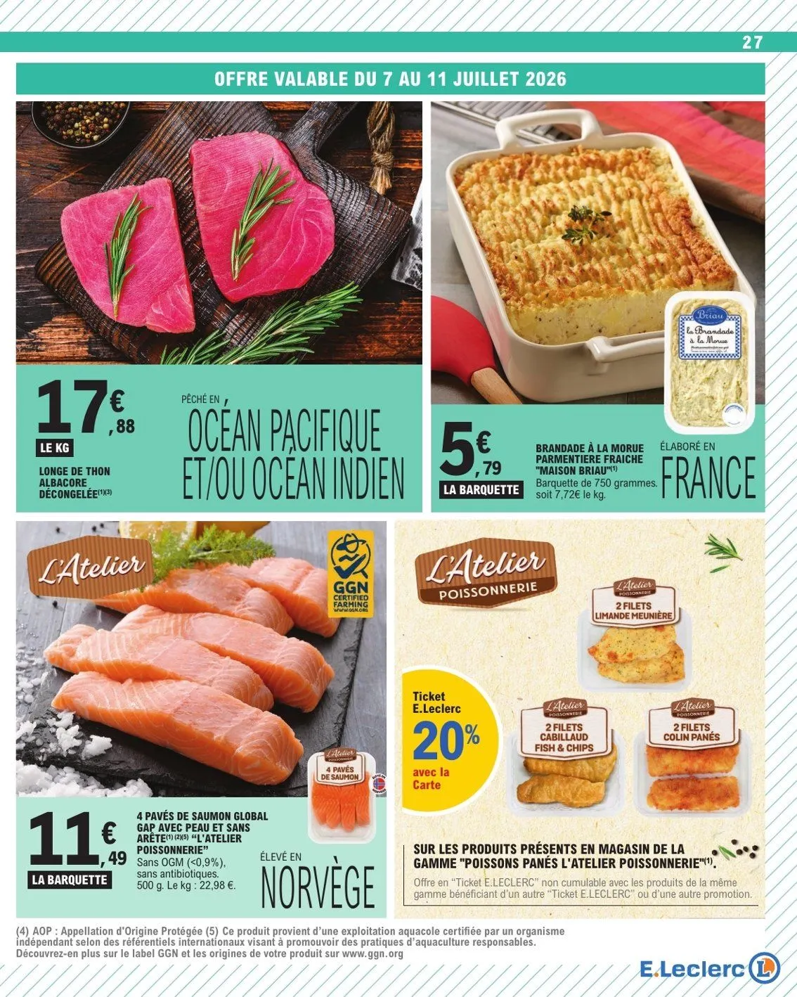 E.Leclerc Catalogue du 17 juillet au 18 juillet 2026 - Catalogue page 27