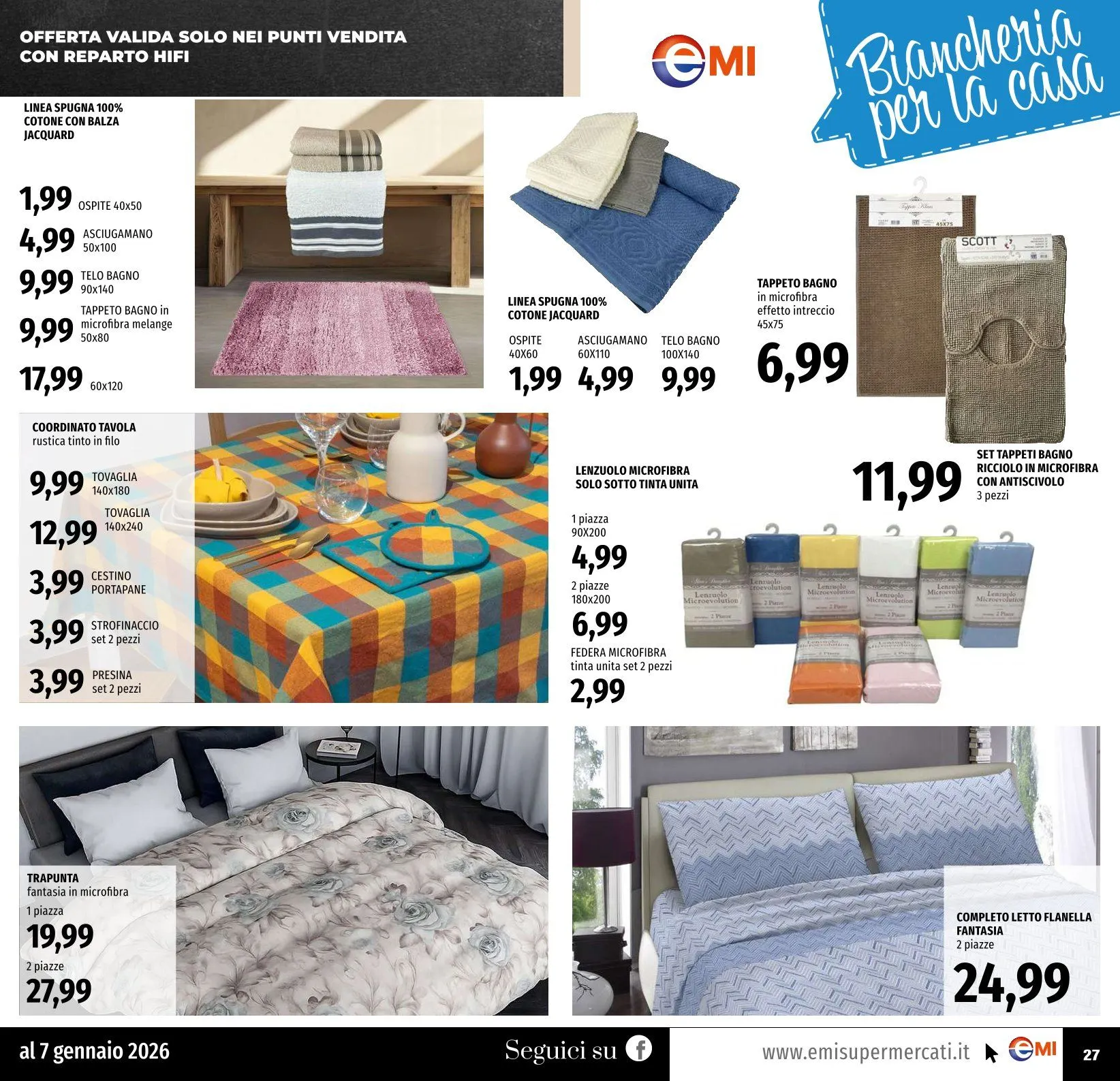 Emi Supermercati Volantino da 26 dicembre a 31 dicembre di 2025 - Pagina del volantino 27