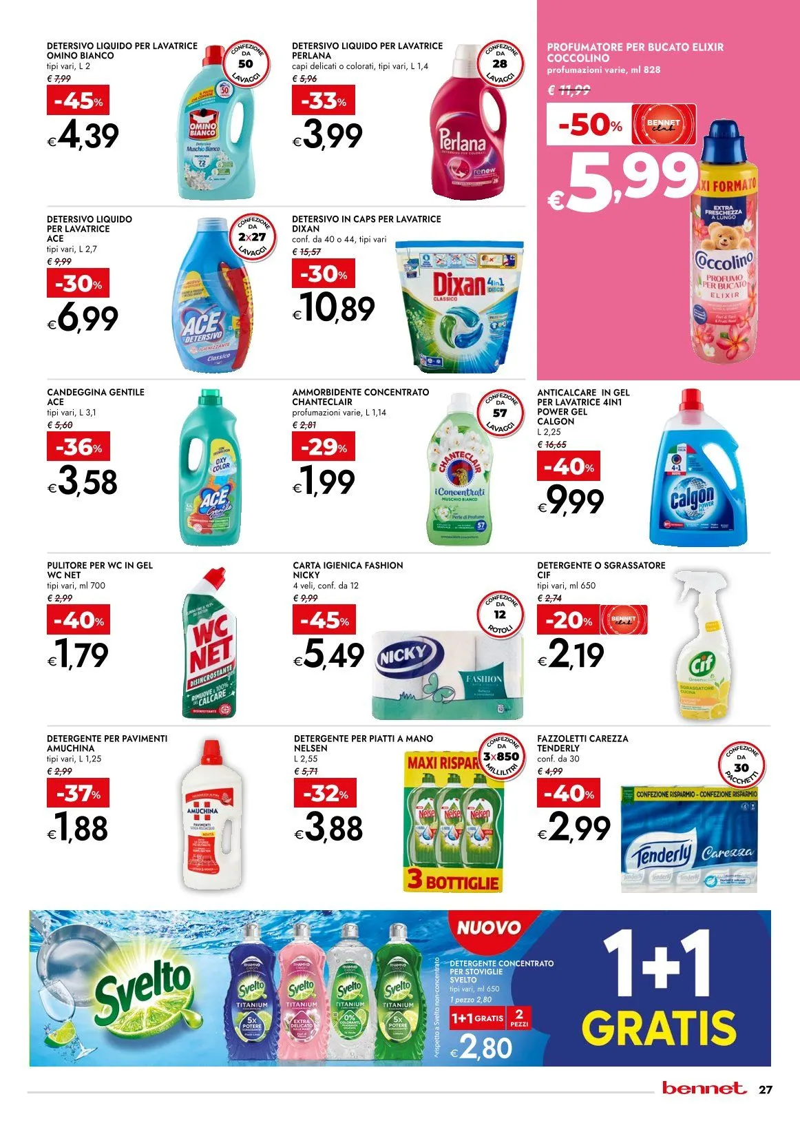 Bennet Volantino da 23 marzo a 6 aprile di 2026 - Pagina del volantino 27