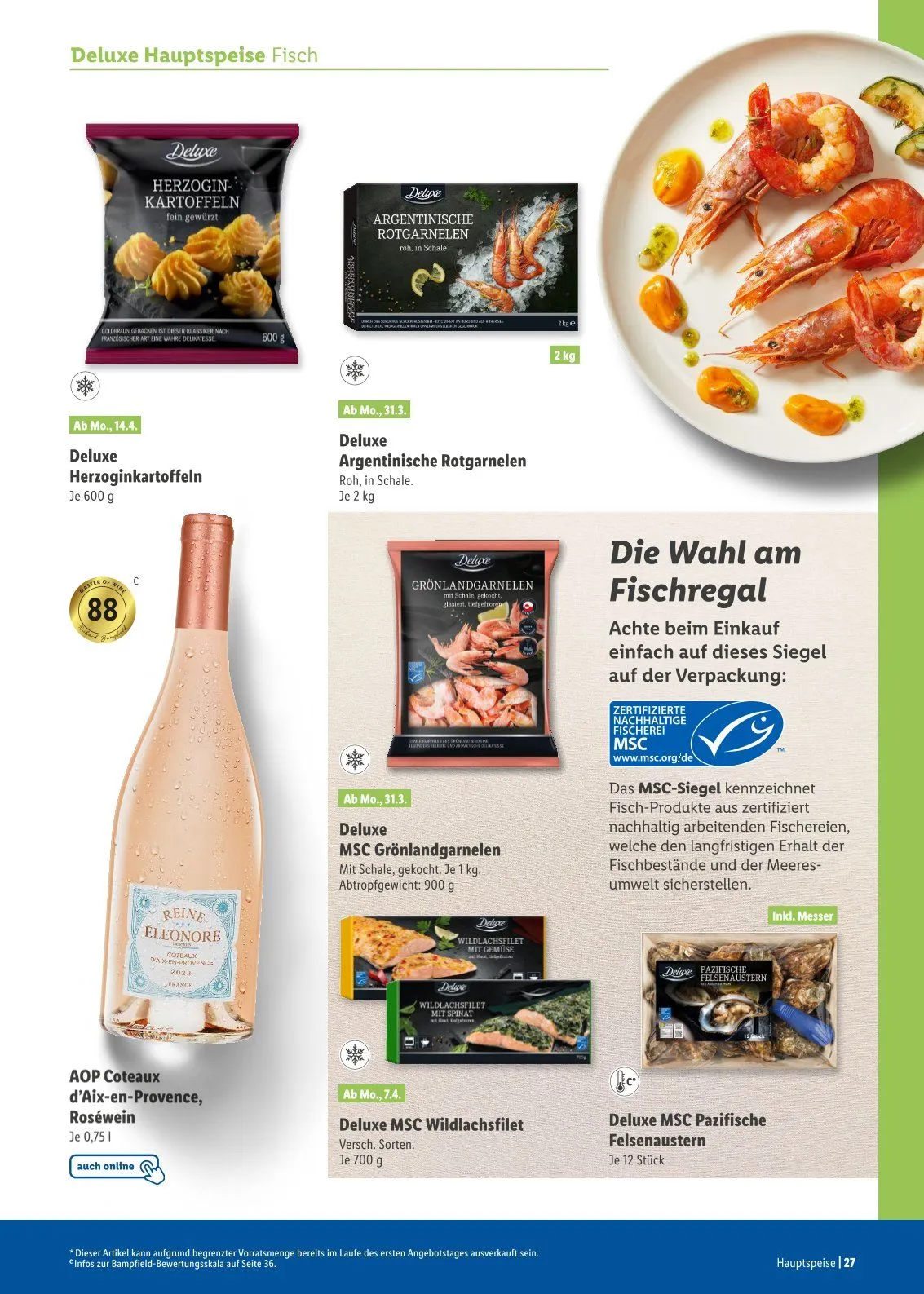 Lidl Prospekt von 25. März bis 20. April 2025 - Prospekt seite 27