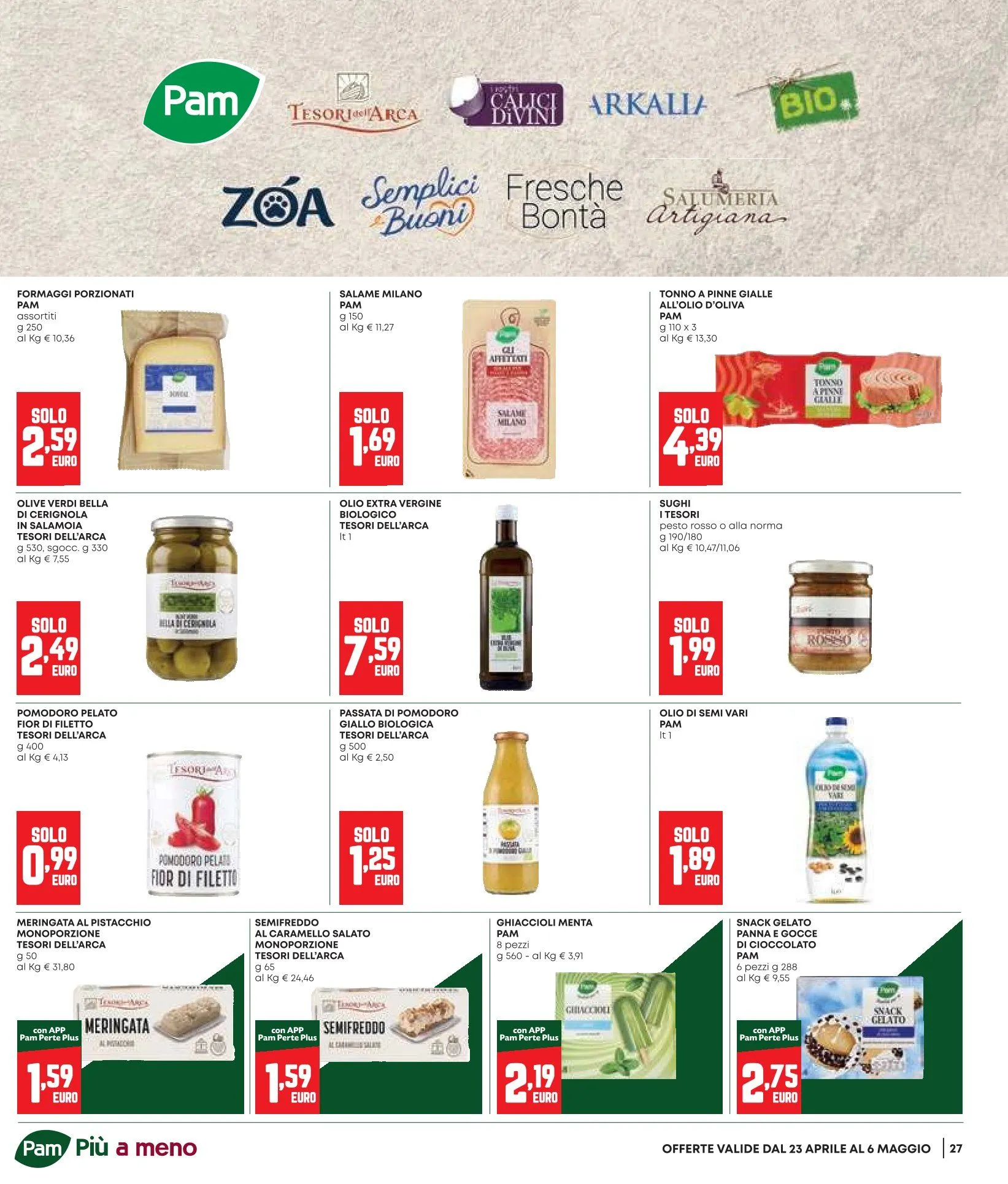 Volantini Pam da 23 aprile a 6 maggio di 2026 - Pagina del volantino 27