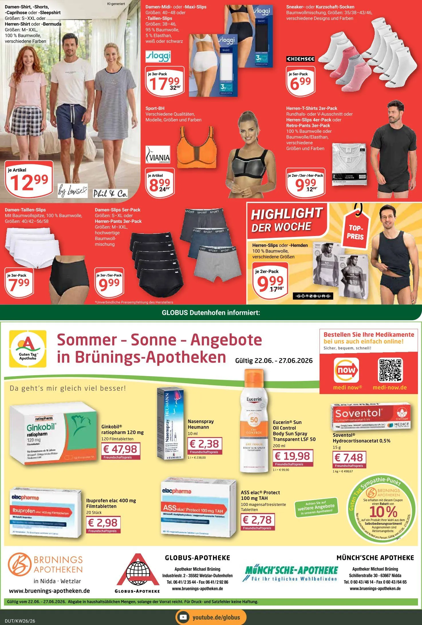 Globus Angebote von 15. Juni bis 27. Juni 2026 - Prospekt seite 27
