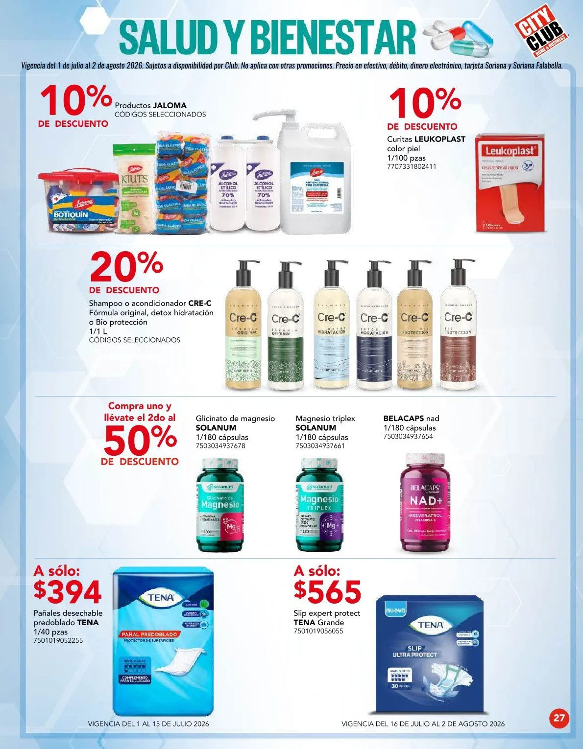 Catálogo de City Club Ofertas 1 de julio al 31 de julio 2026 - Pagina 27