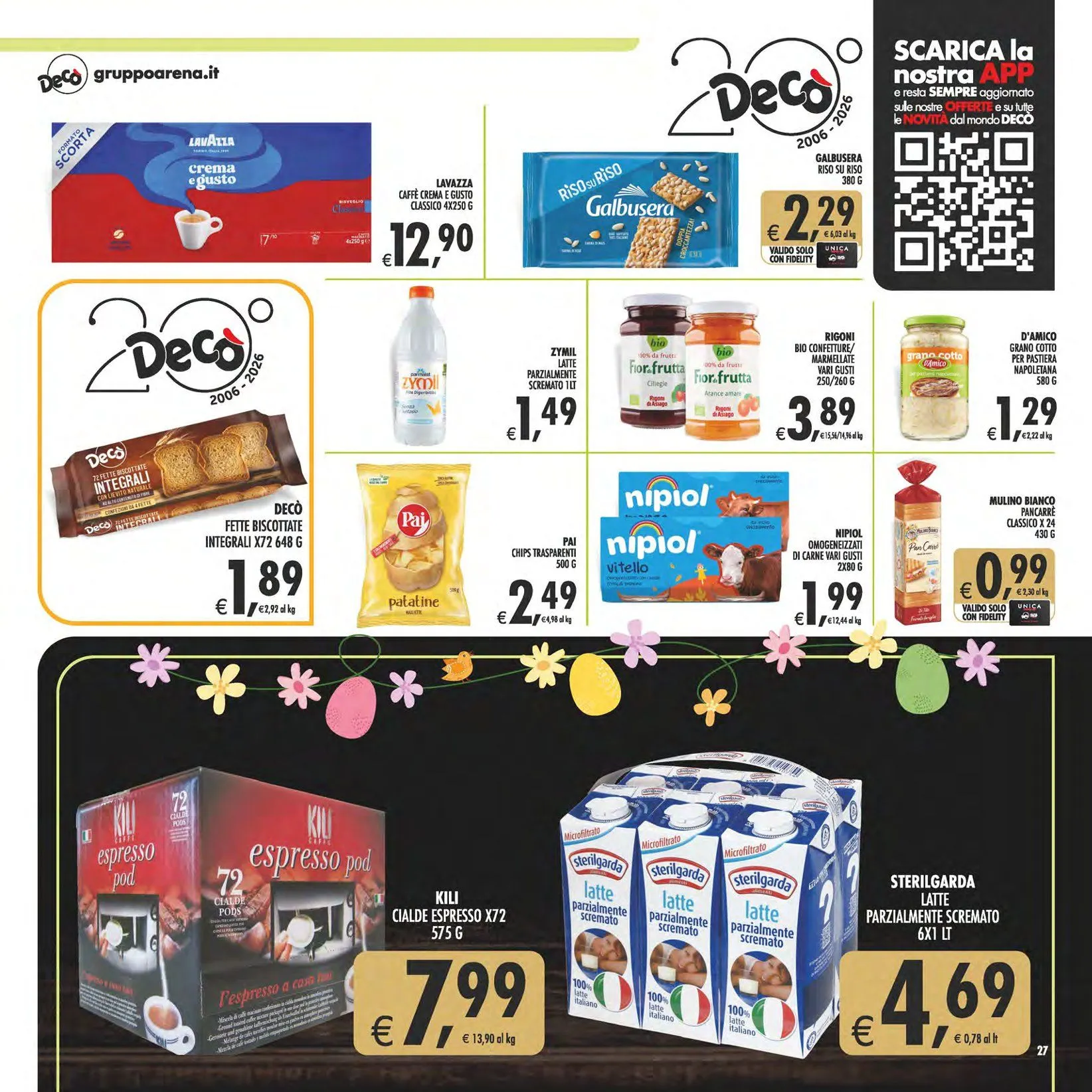  Volantini Deco Supermercati da 27 marzo a 7 aprile di 2026 - Pagina del volantino 27