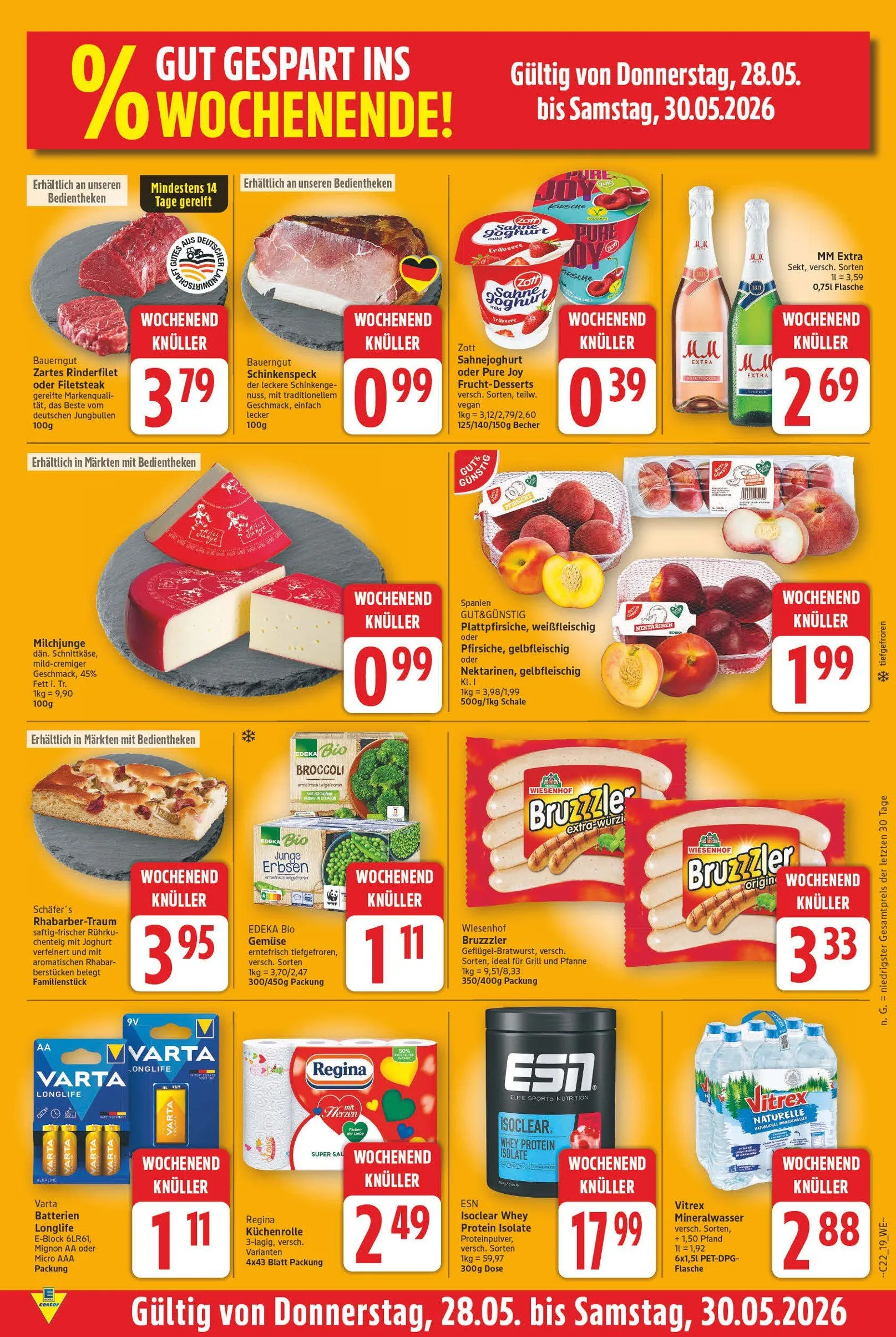 Edeka Angebote von 26. Mai bis 30. Mai 2026 - Prospekt seite 27